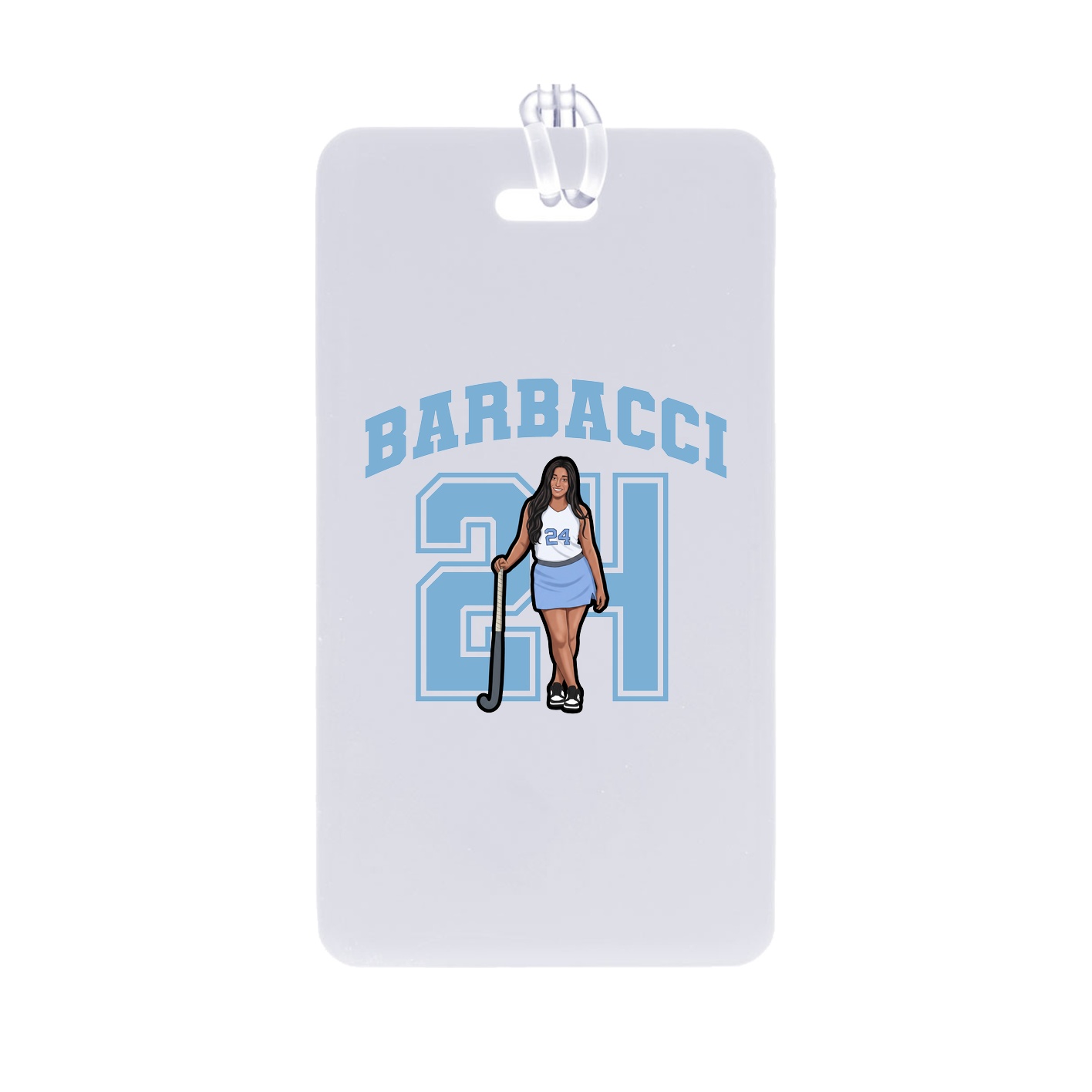 Bag Tag — Number in Classic