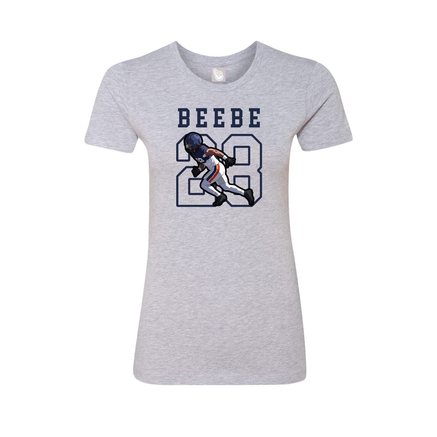 Fitted Women's Tee — Shirsey in Grey