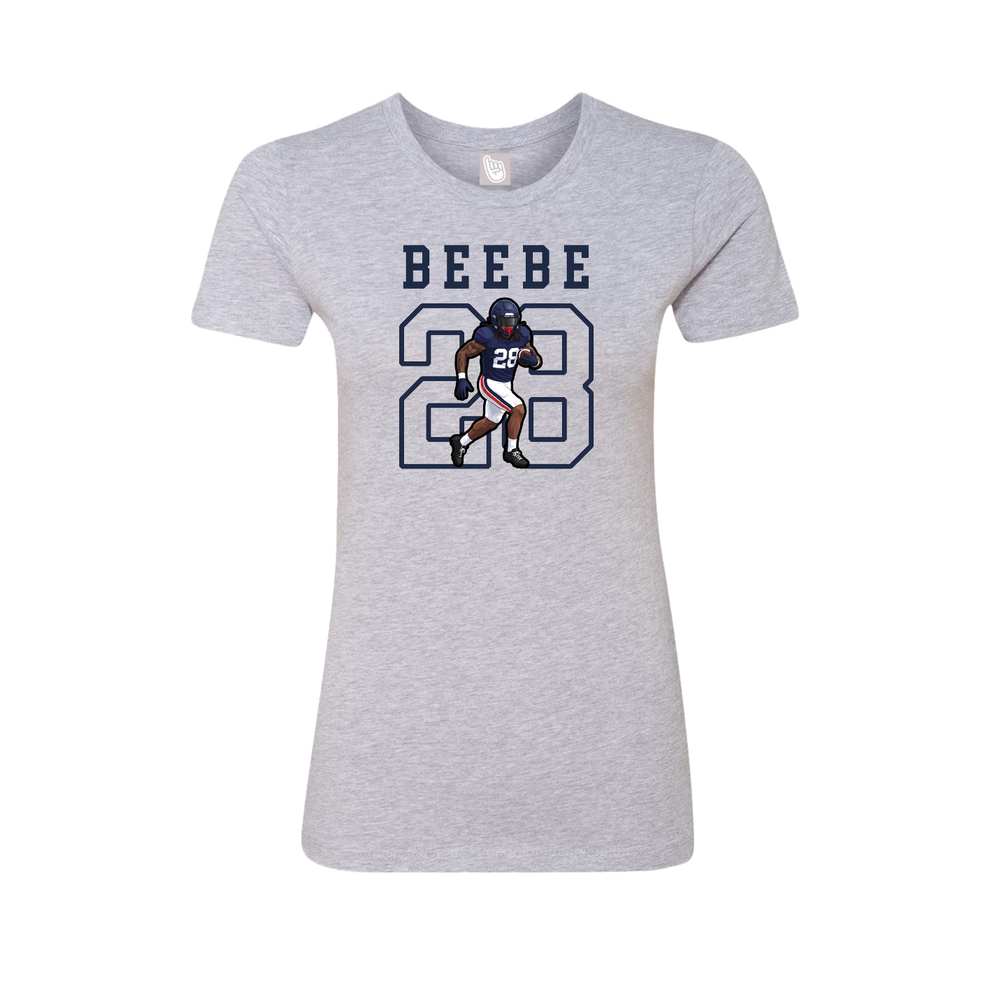 Fitted Women's Tee — Shirsey in Grey