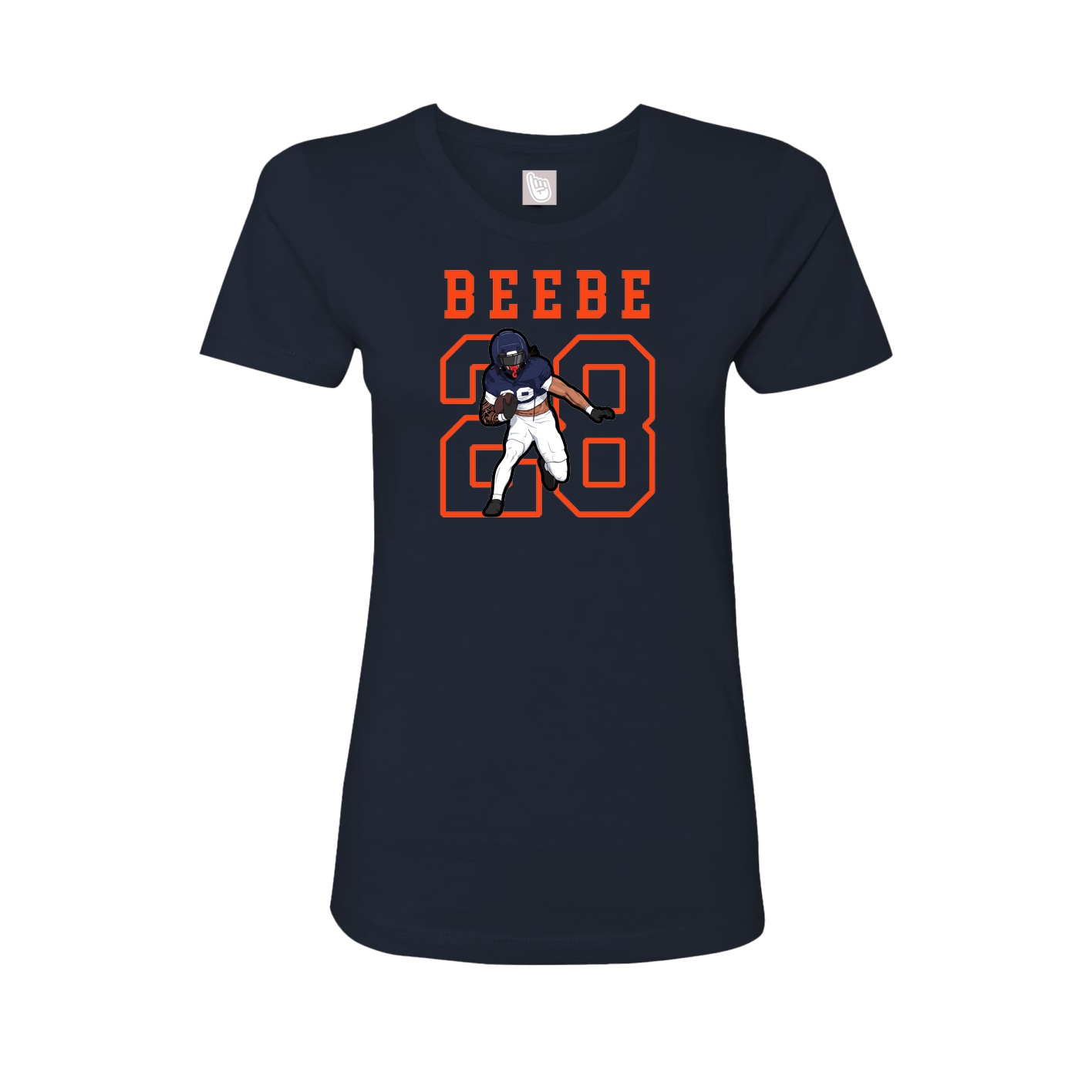 Fitted Women's Tee — Shirsey in Navy