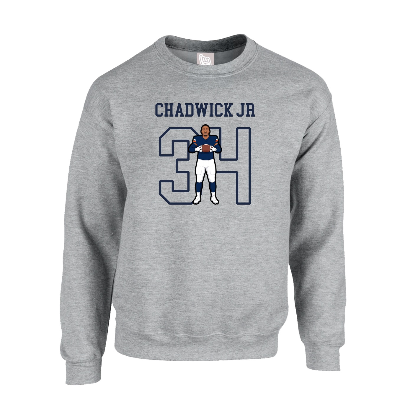 Fleece Crew — Shirsey in Grey