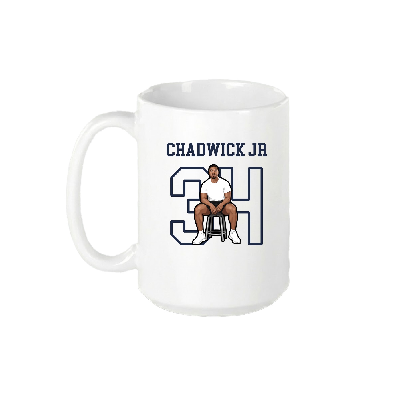 15oz Coffee Mug — Shirsey in White