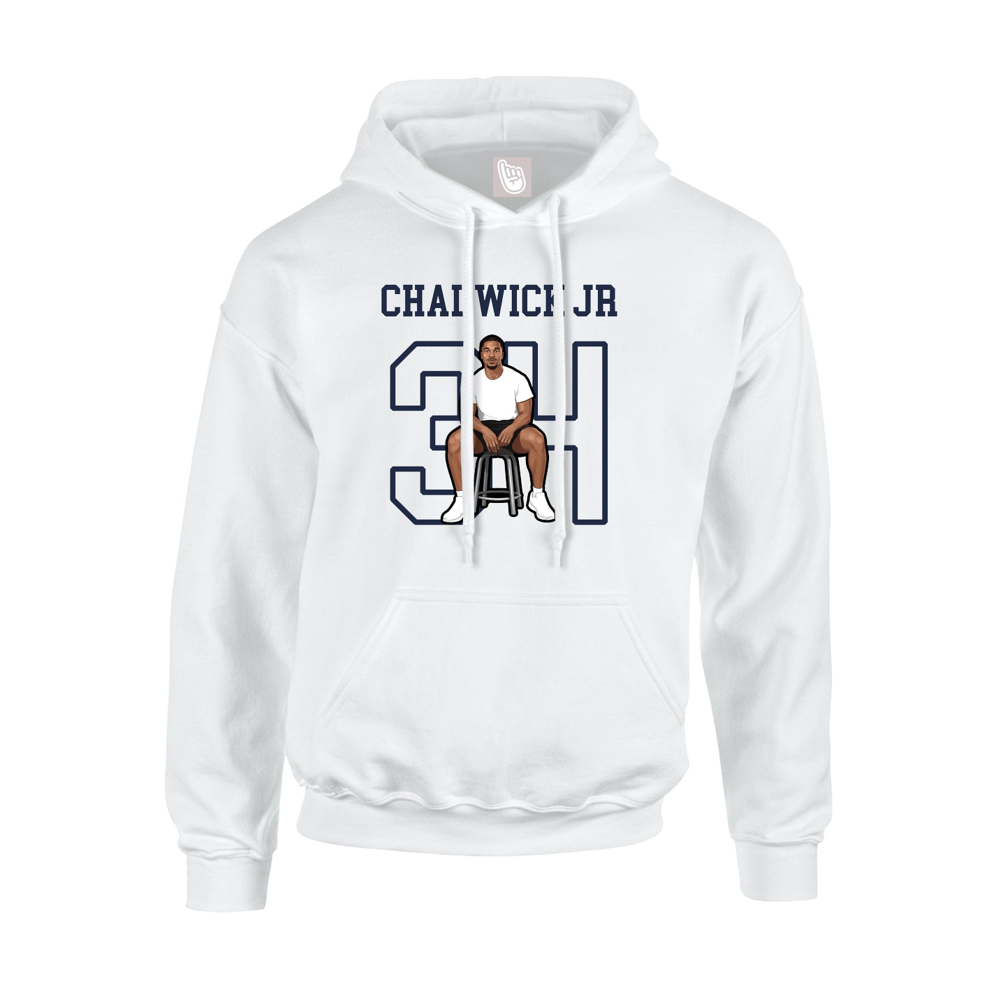 Youth Hoodie — Shirsey in White