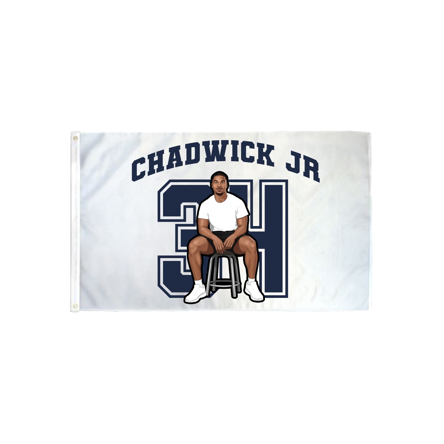3x5 Flag — Number in Classic