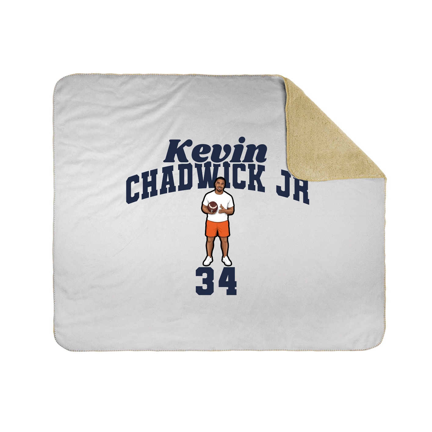Throw Blanket — Signature Arch in White