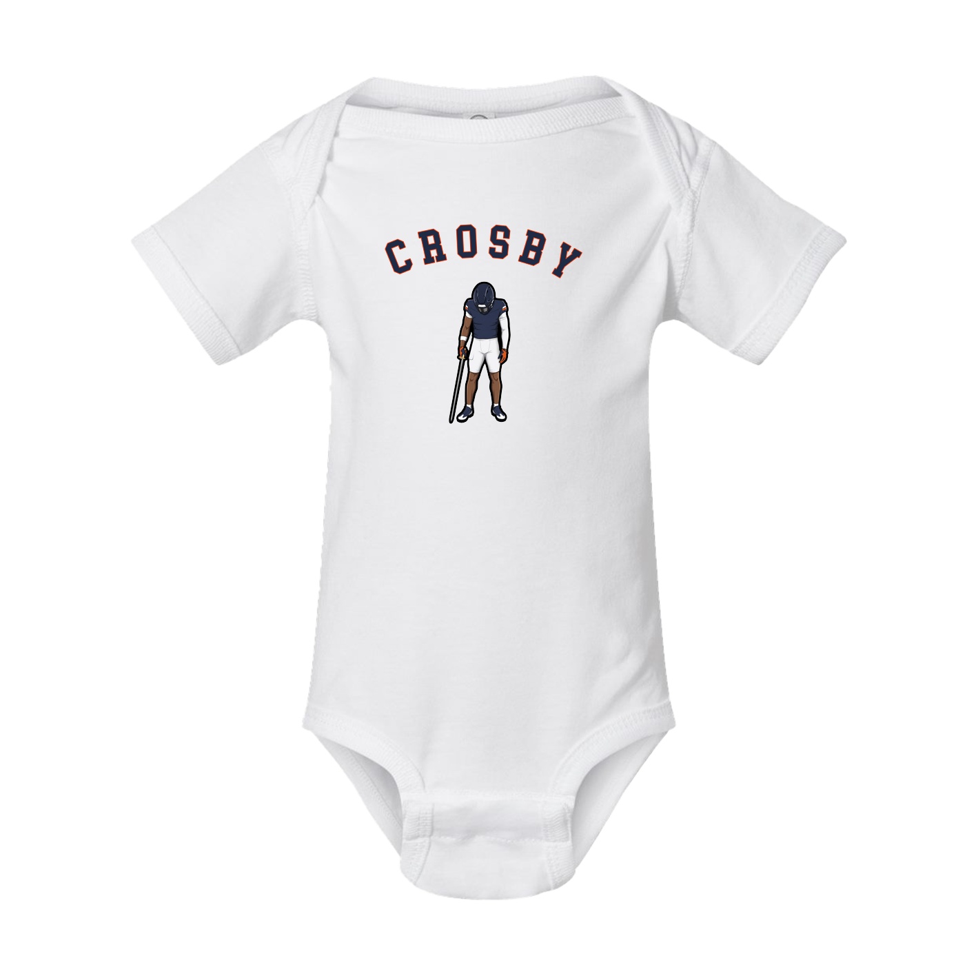 Baby Onesie — Shirsey Arch in White