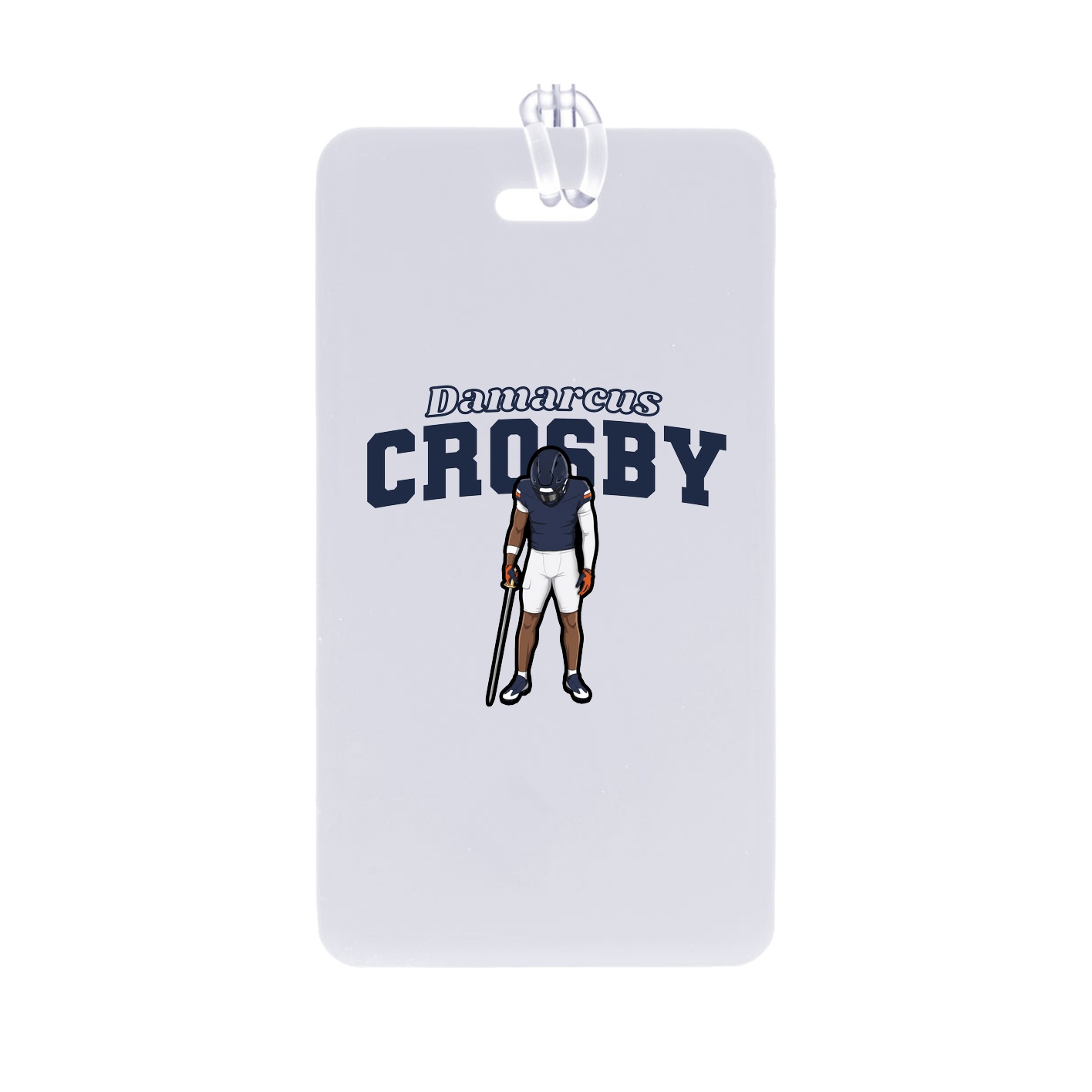 Bag Tag — Name Arch in Classic