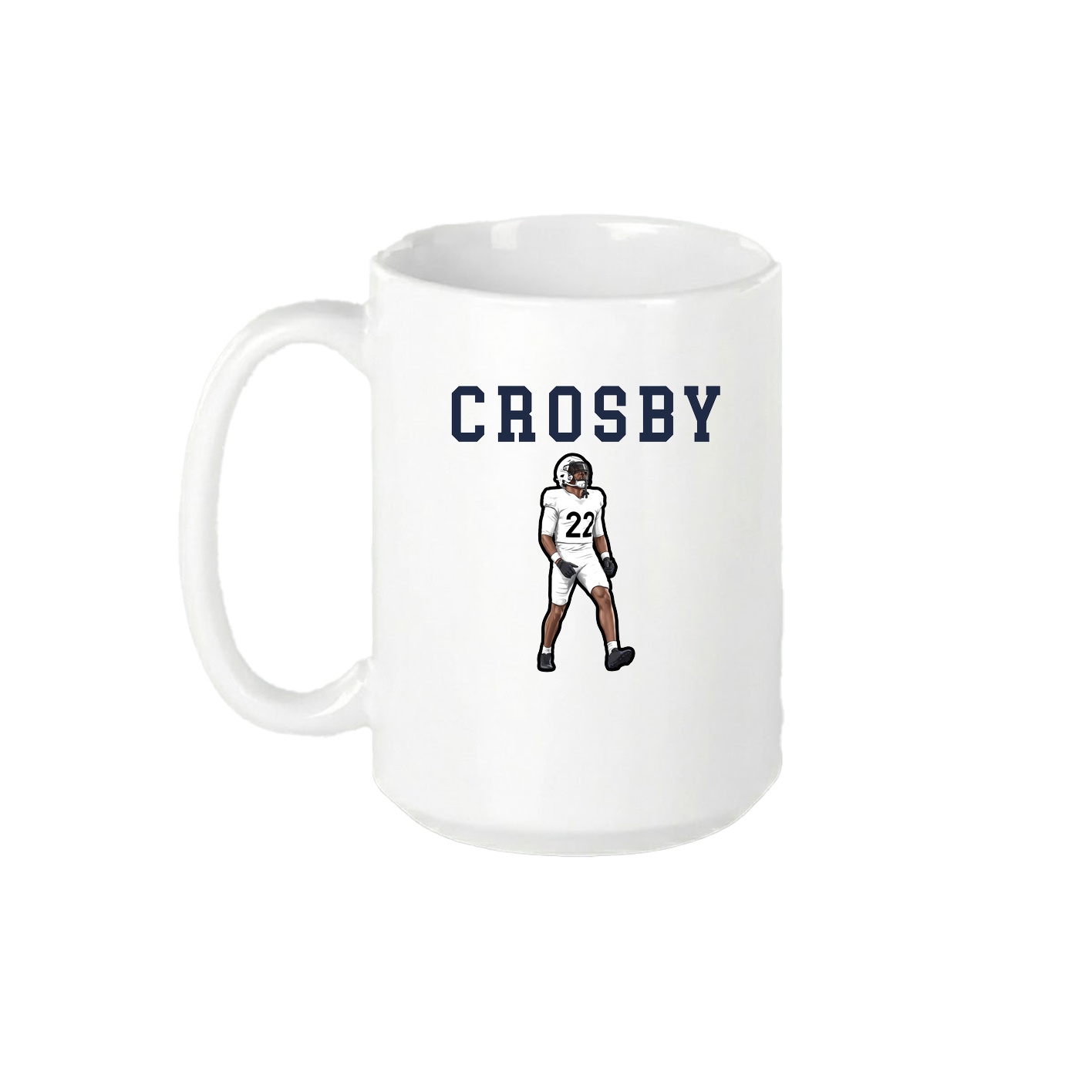 15oz Coffee Mug — Shirsey in White