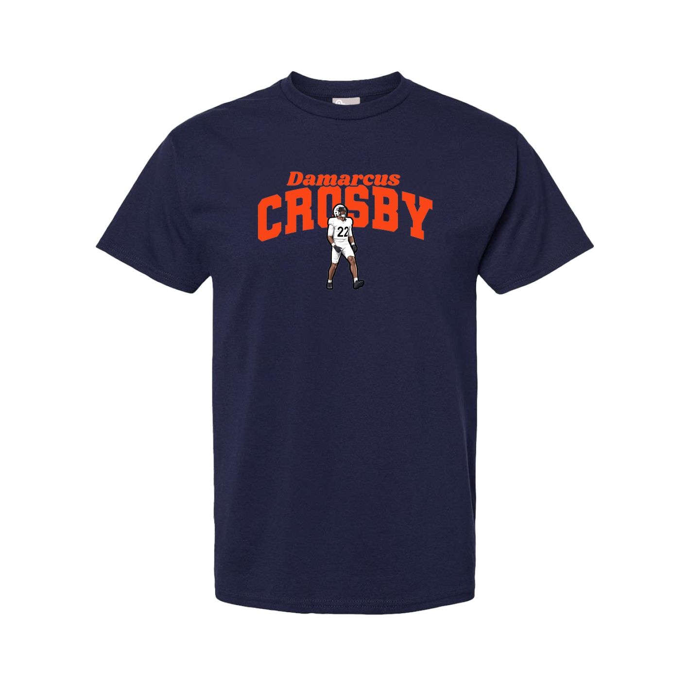 Youth Tee — Signature Arch in Navy