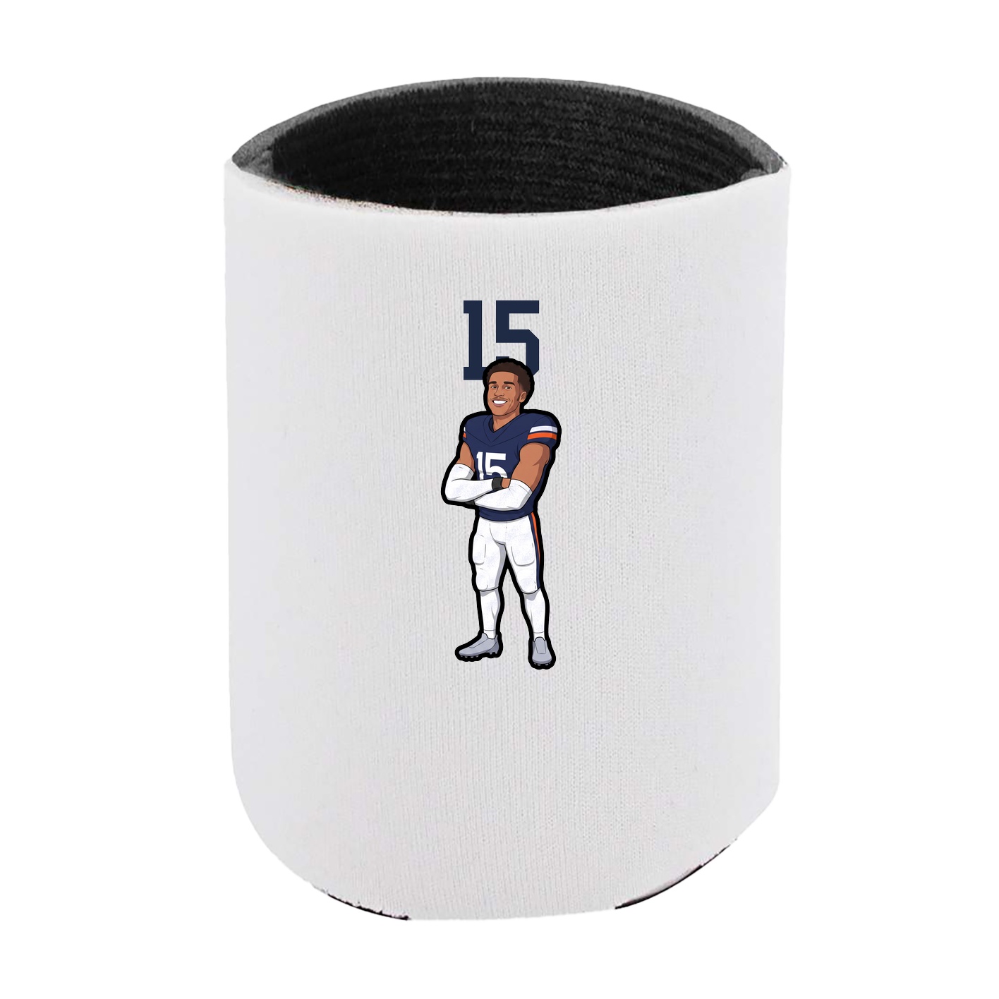 Can Holder — Number Top in White