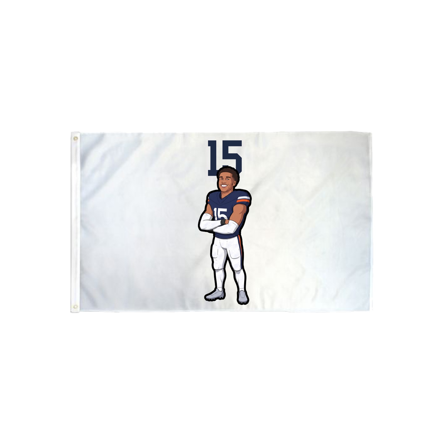 3x5 Flag — Number Top in Classic