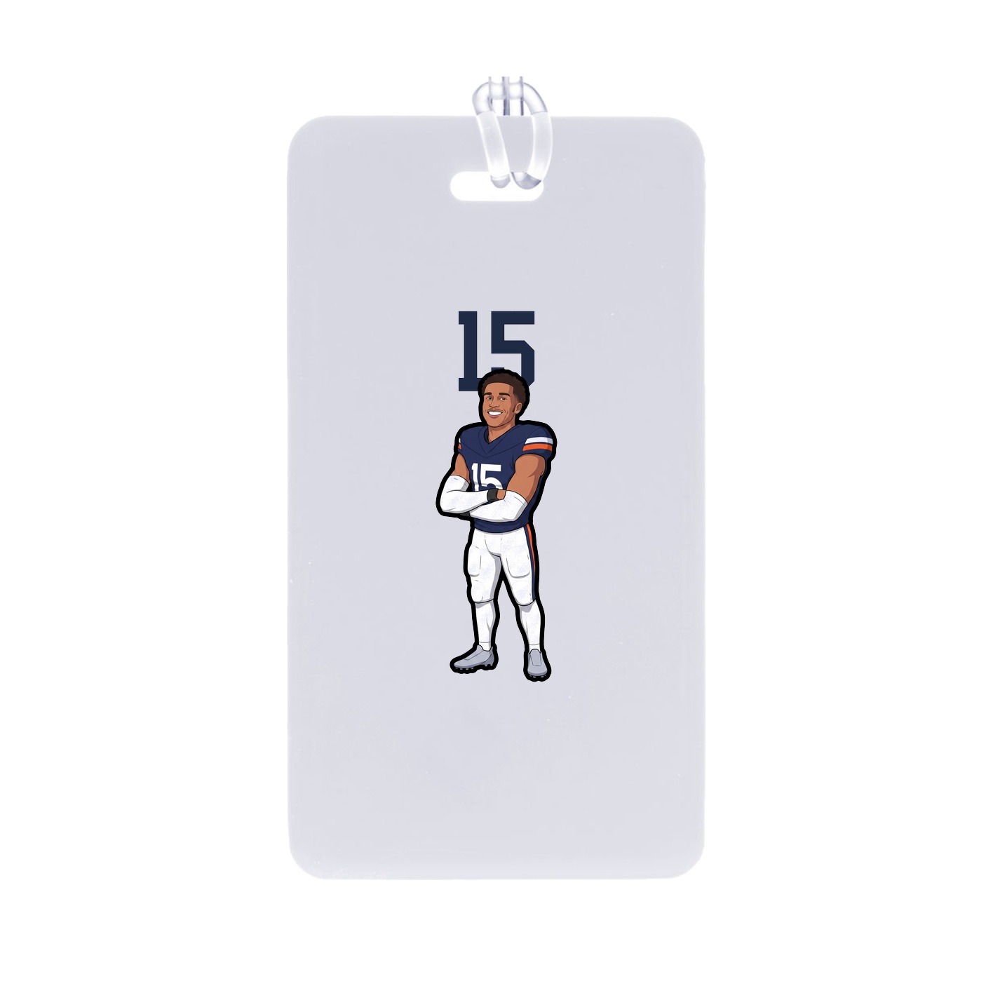 Bag Tag — Number Top in Classic