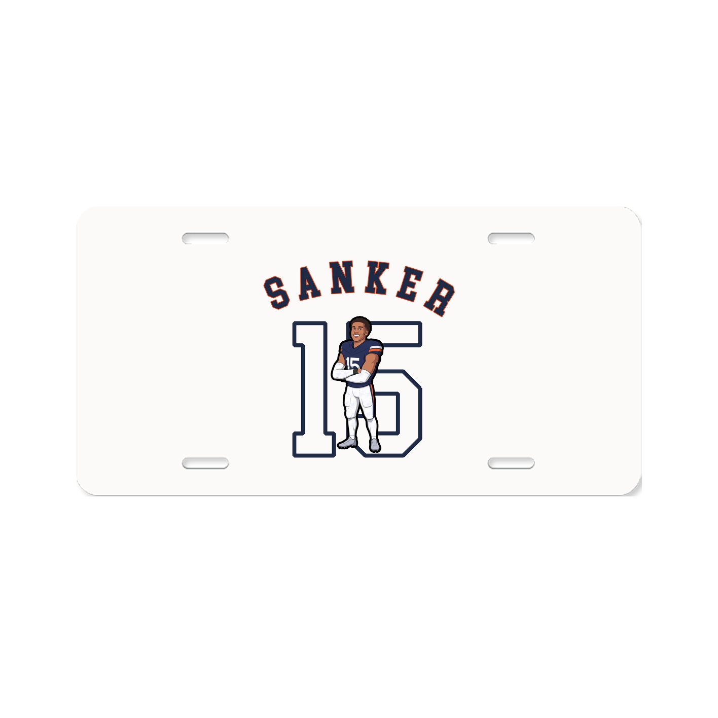 License Plate — Shirsey Arch in Classic