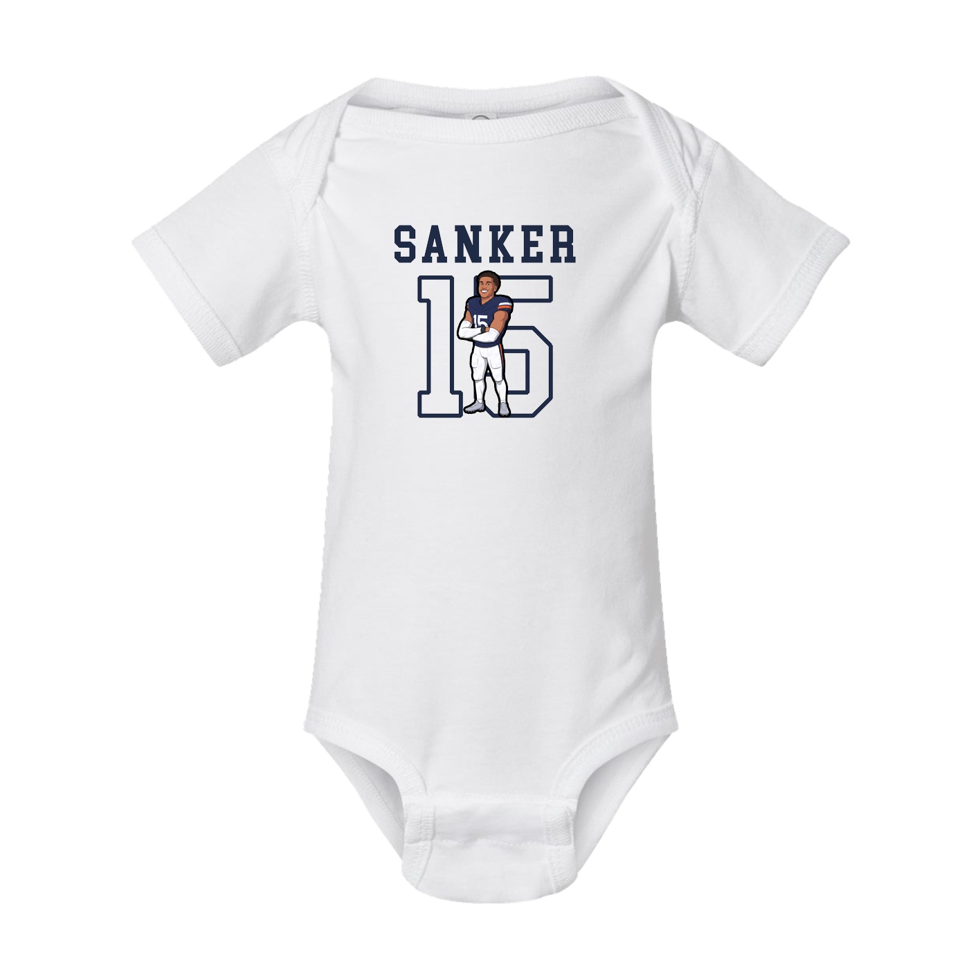 Baby Onesie — Shirsey in White