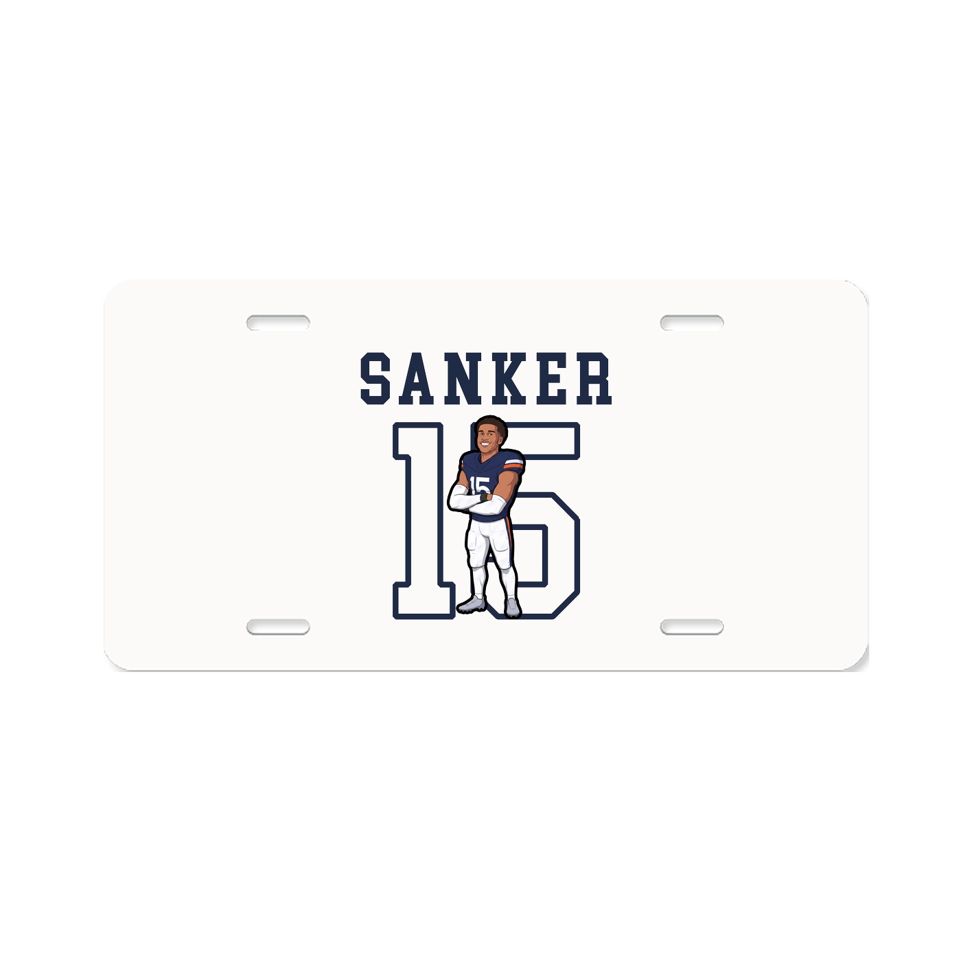 License Plate — Shirsey in Classic