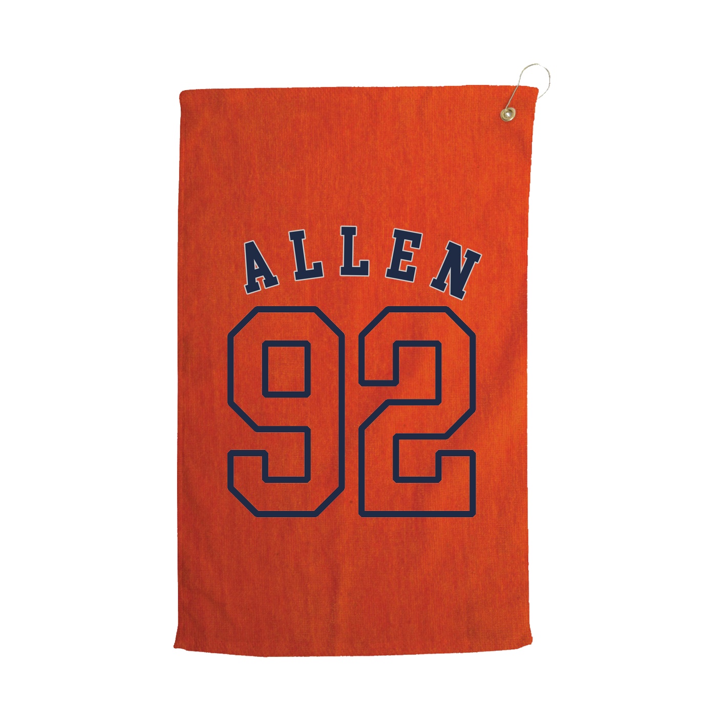 Golf Towel — Shirsey Arch in Orange