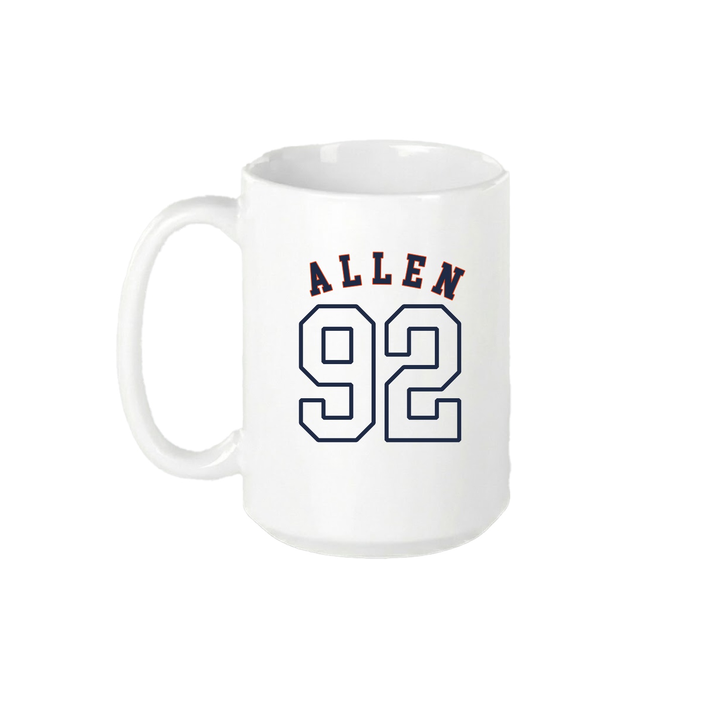 15oz Coffee Mug — Shirsey Arch in White