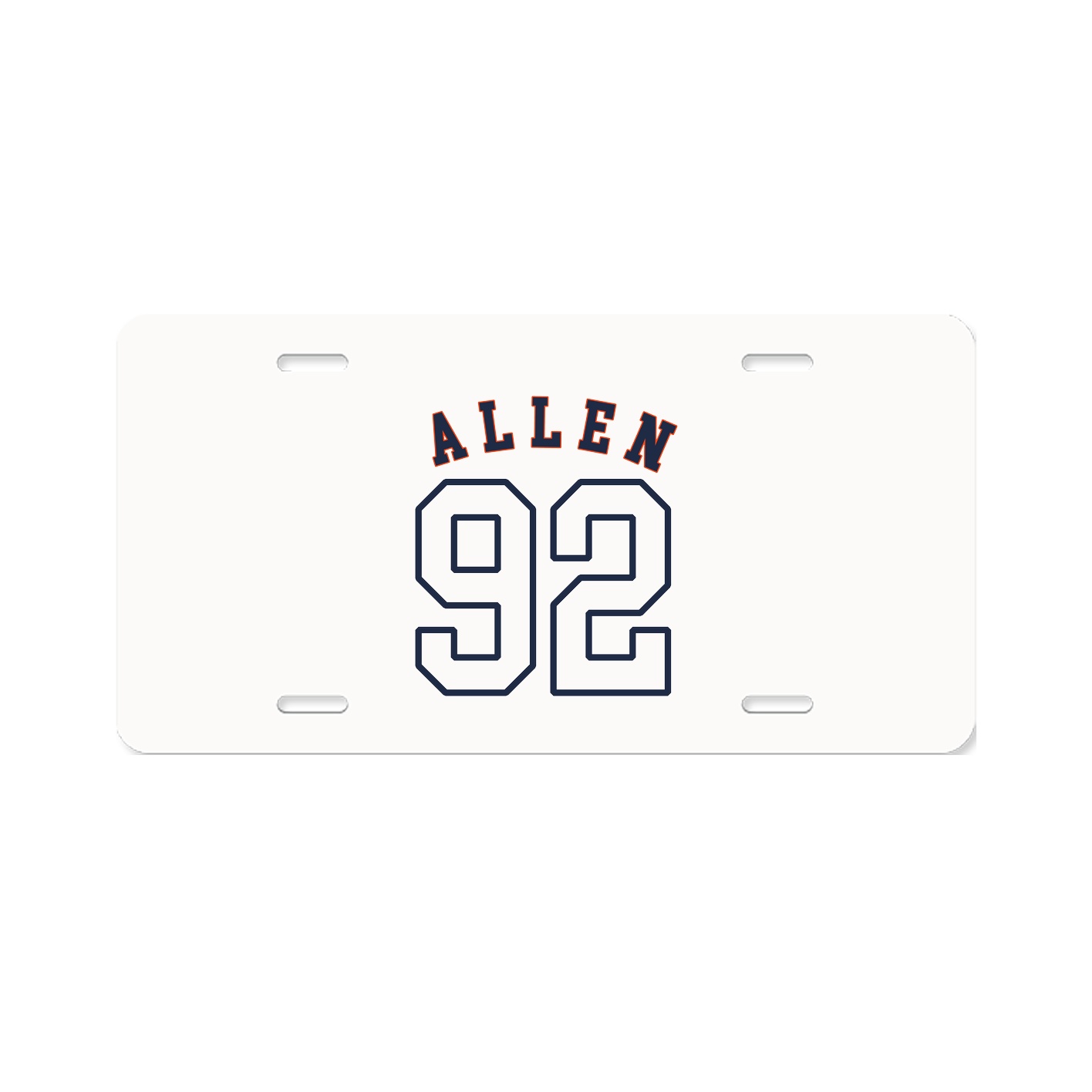 License Plate — Shirsey Arch in Classic