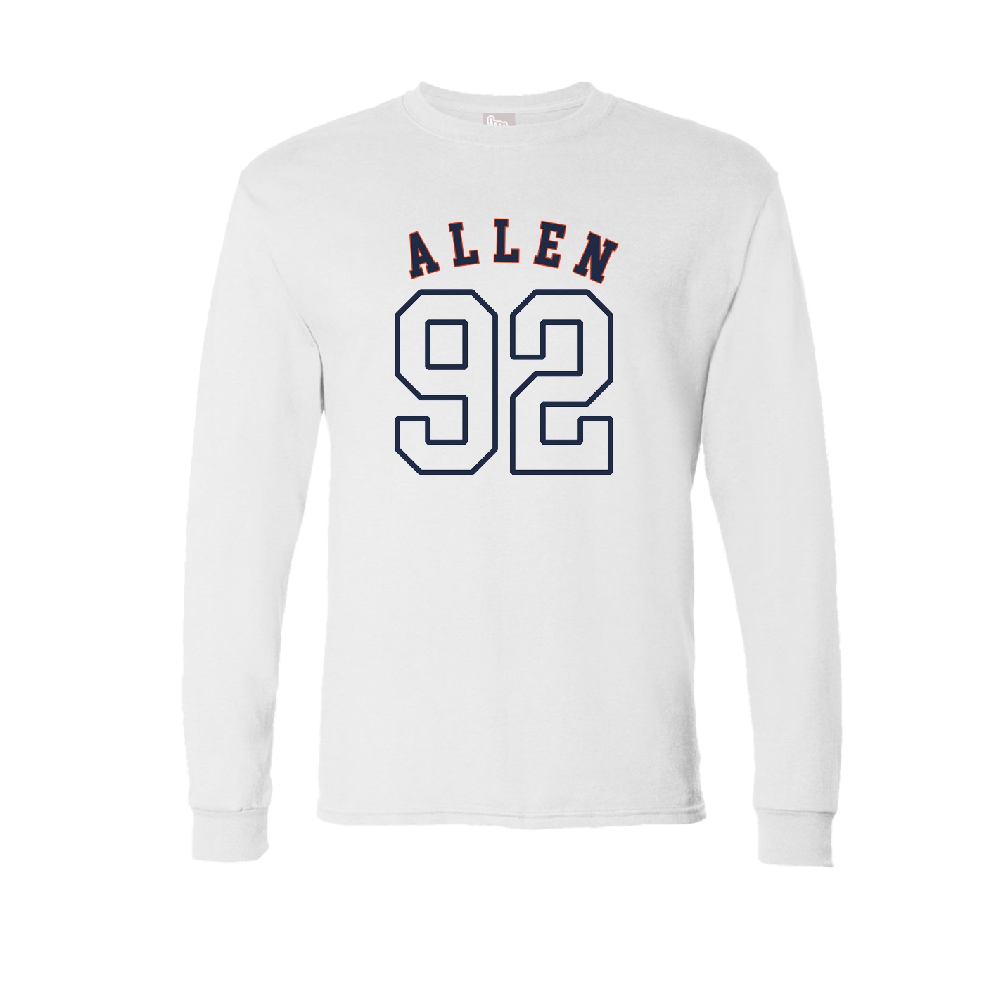 Long Sleeve Tee — Shirsey Arch in White
