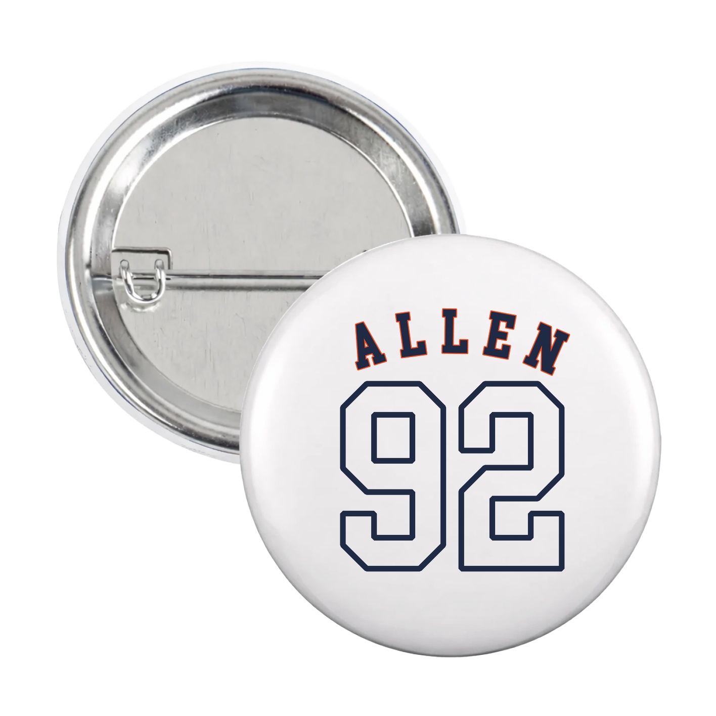 Game Day Button — Shirsey Arch in White