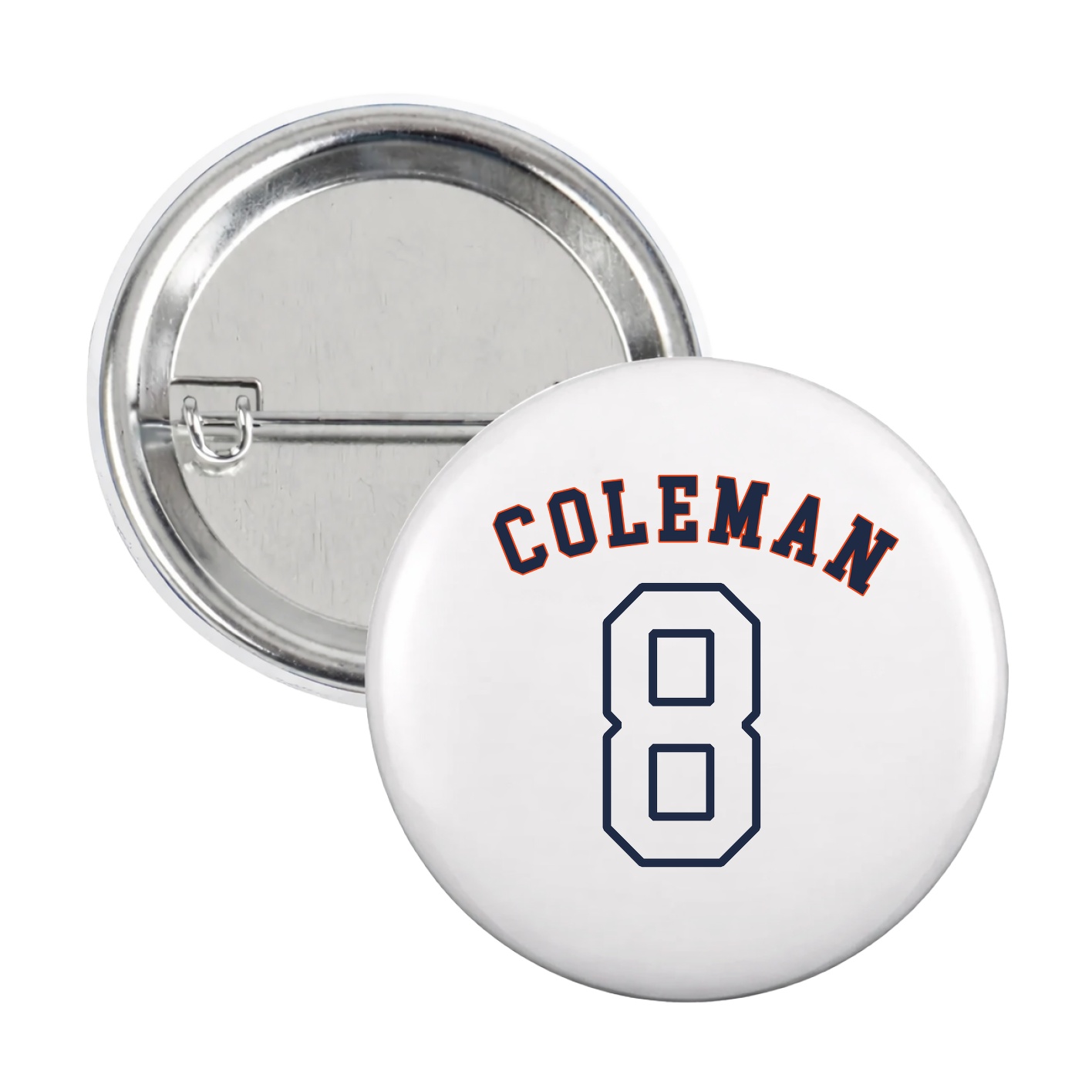 Game Day Button — Shirsey Arch in White