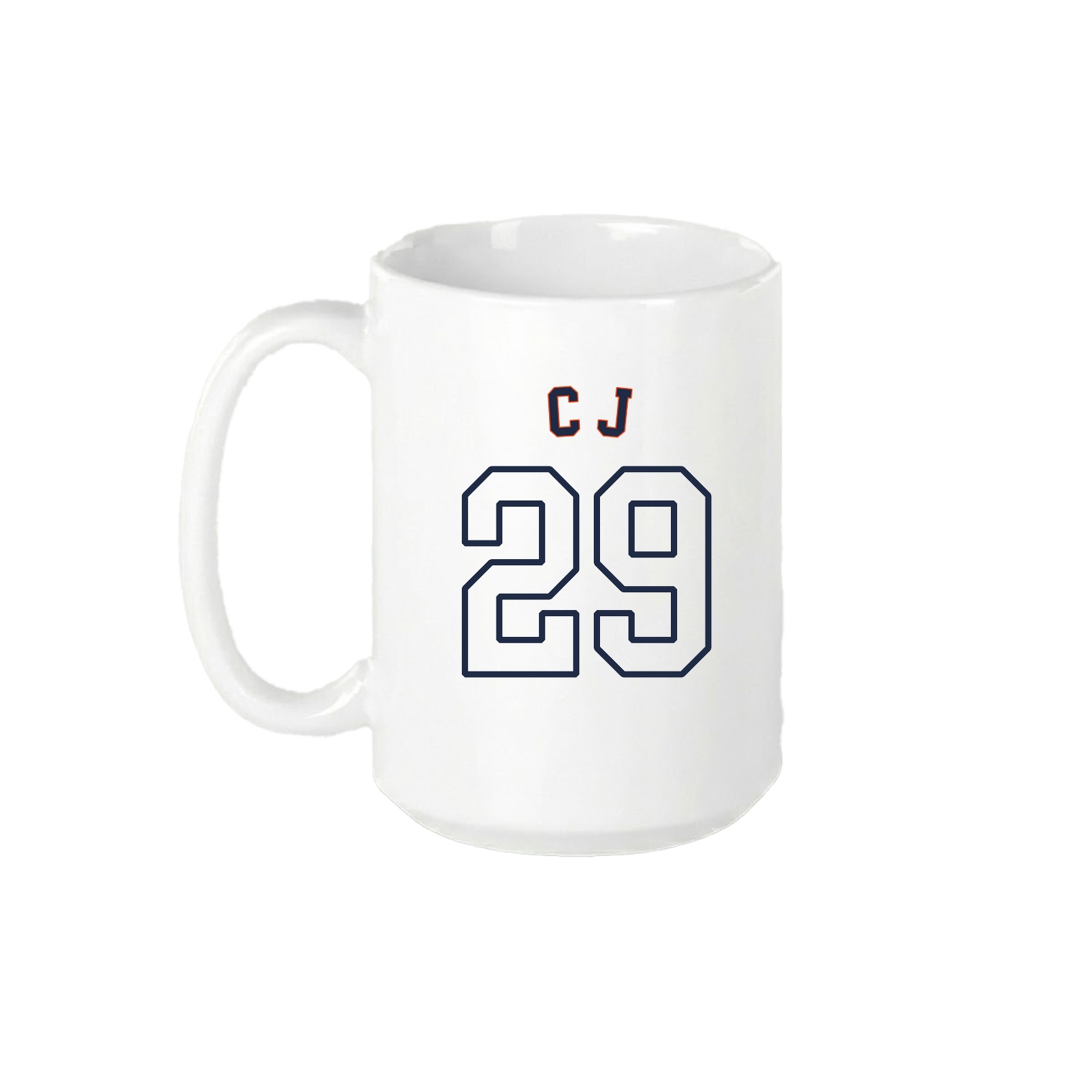 15oz Coffee Mug — Shirsey Arch in White