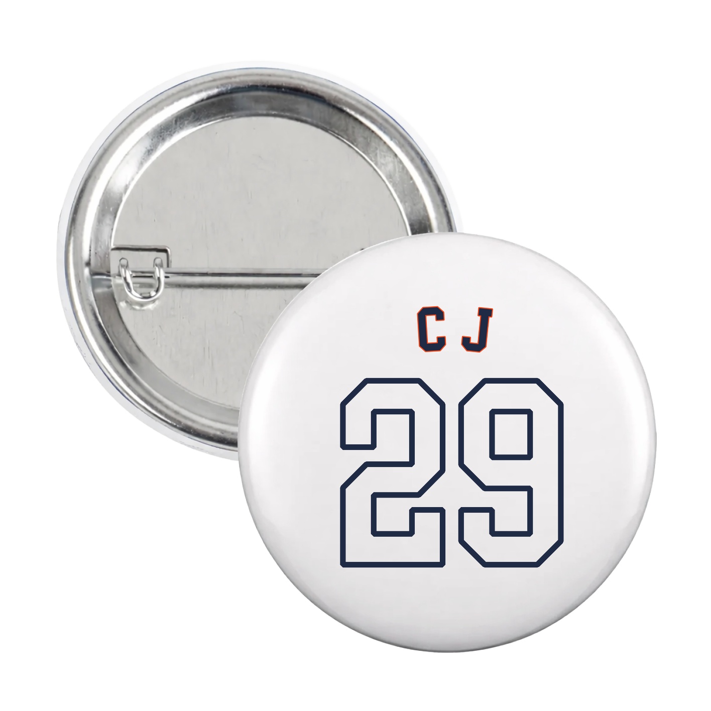 Game Day Button — Shirsey Arch in White