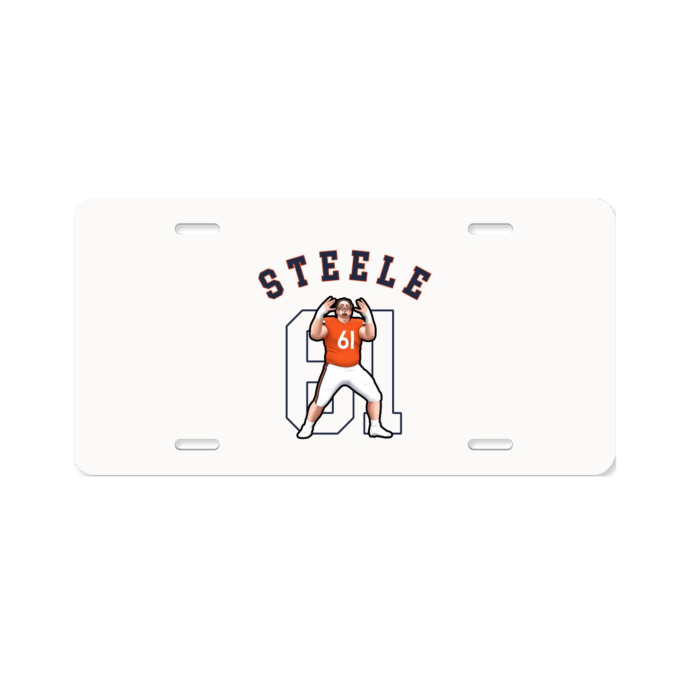 License Plate — Shirsey Arch in Classic