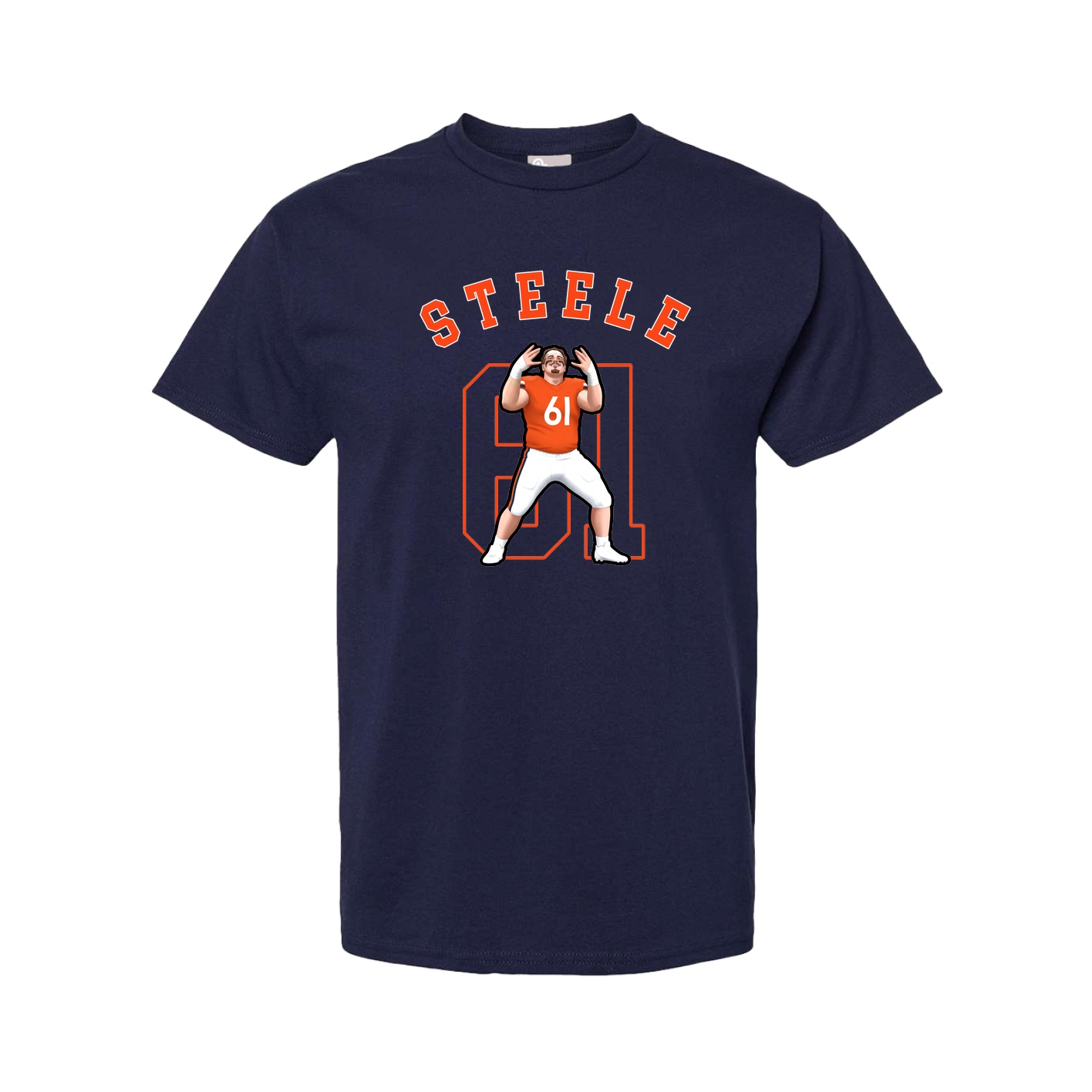 Youth Tee — Shirsey Arch in Navy