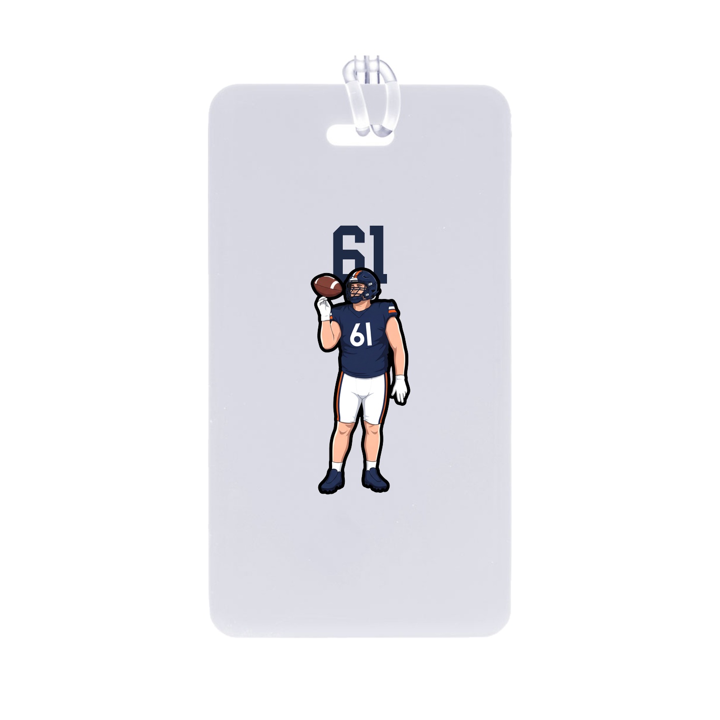 Bag Tag — Number Top in Classic