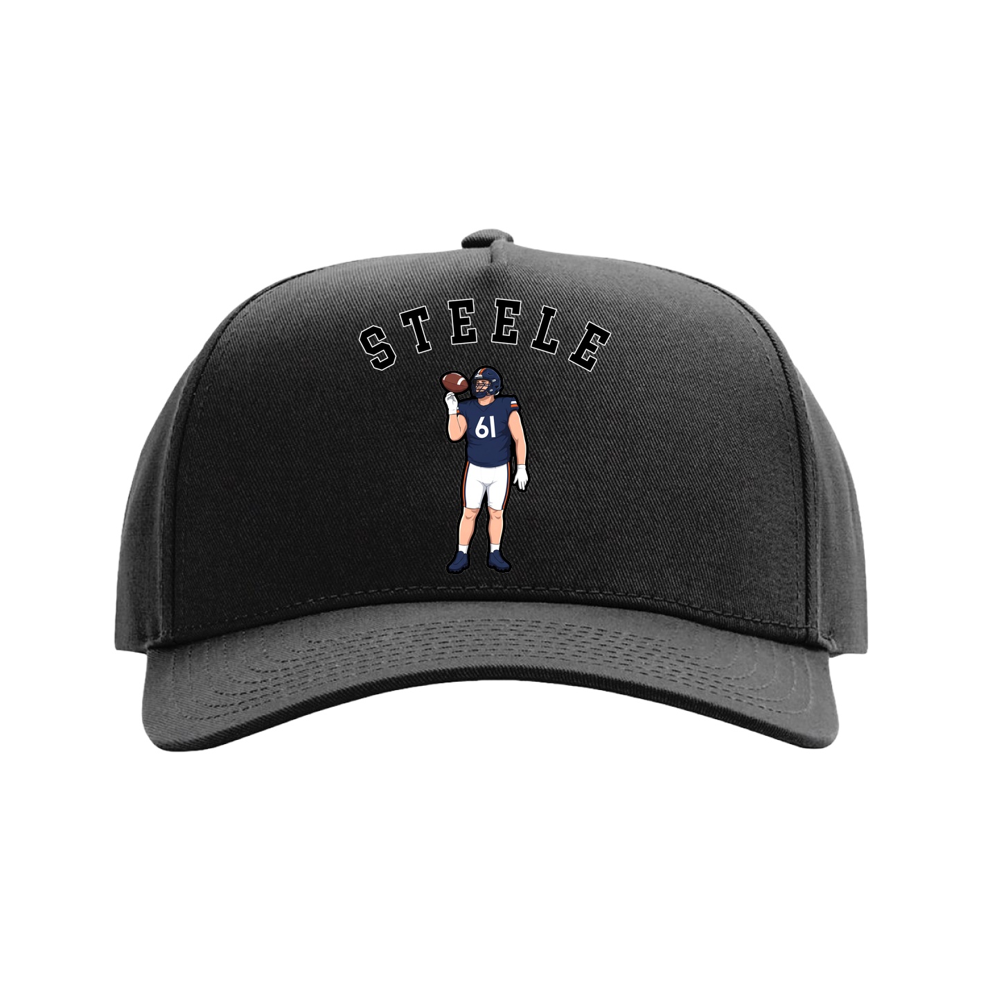 Full Fabric Five-Panel Champ Cap