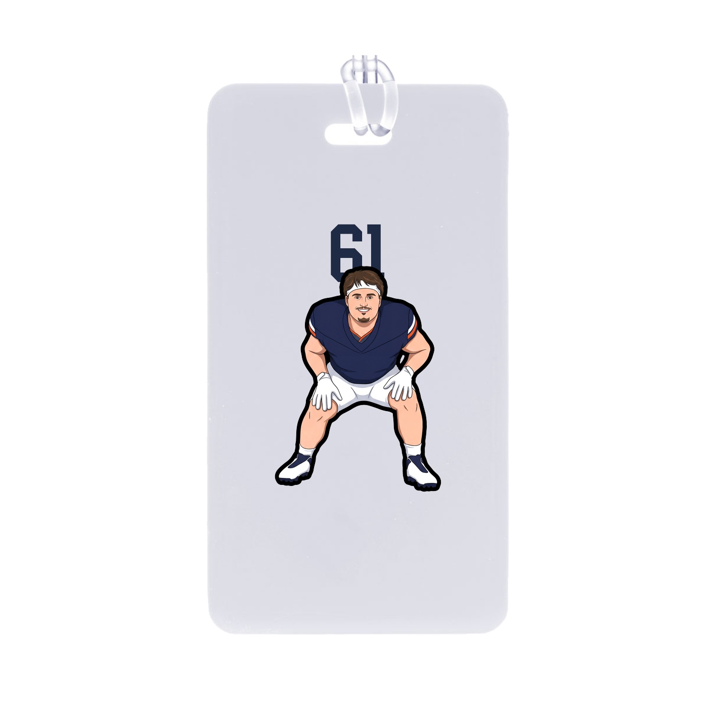 Bag Tag — Number Top in Classic
