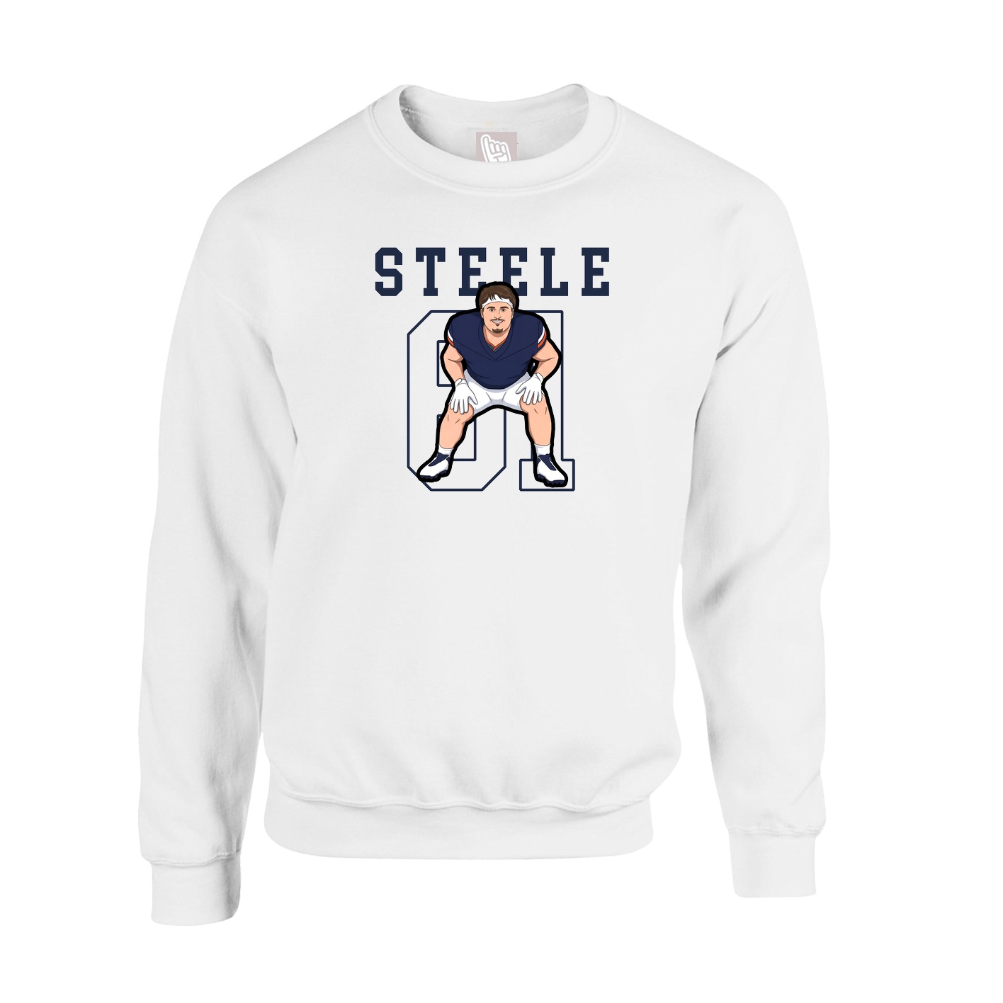 Fleece Crew — Shirsey in White