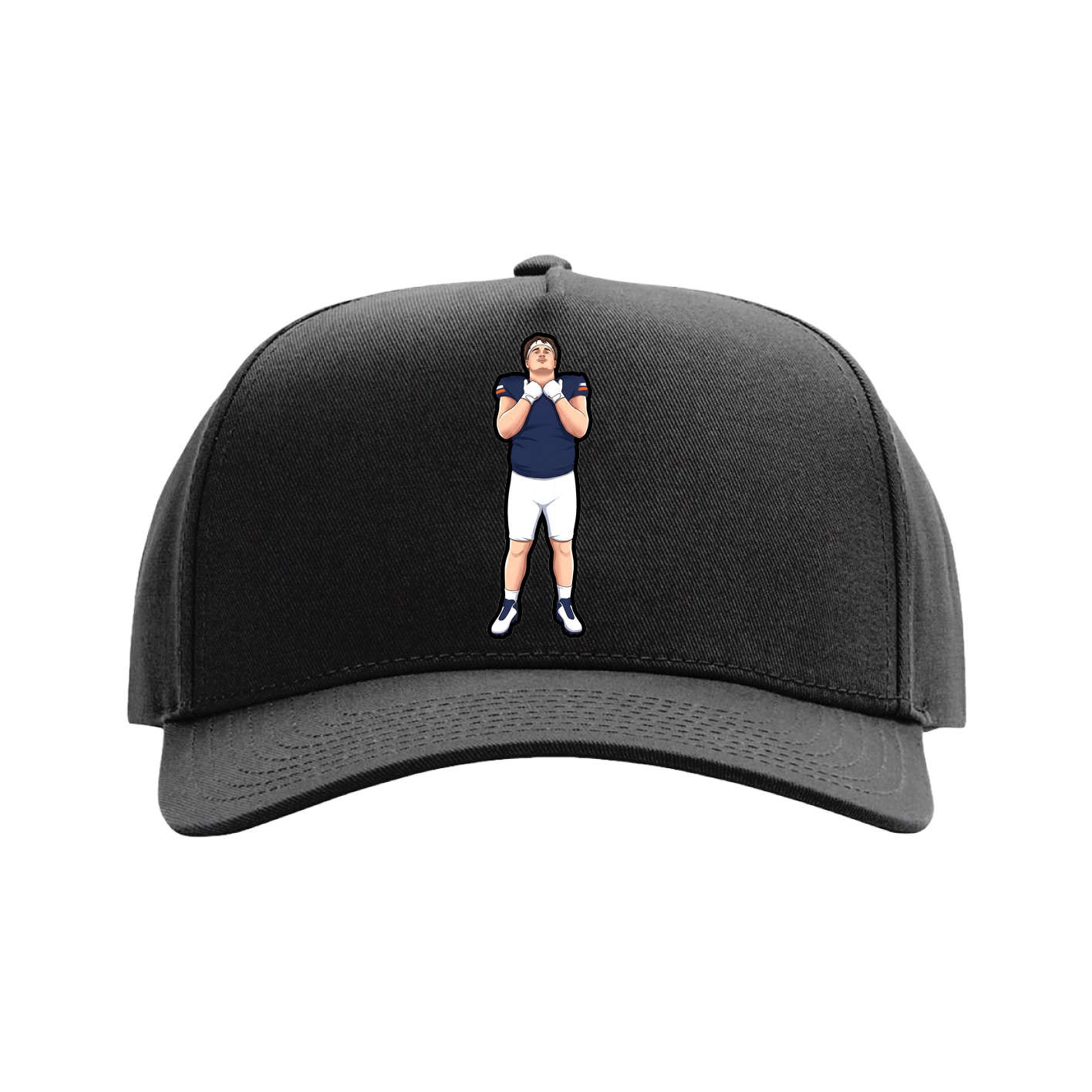 Full Fabric Five-Panel Champ Cap