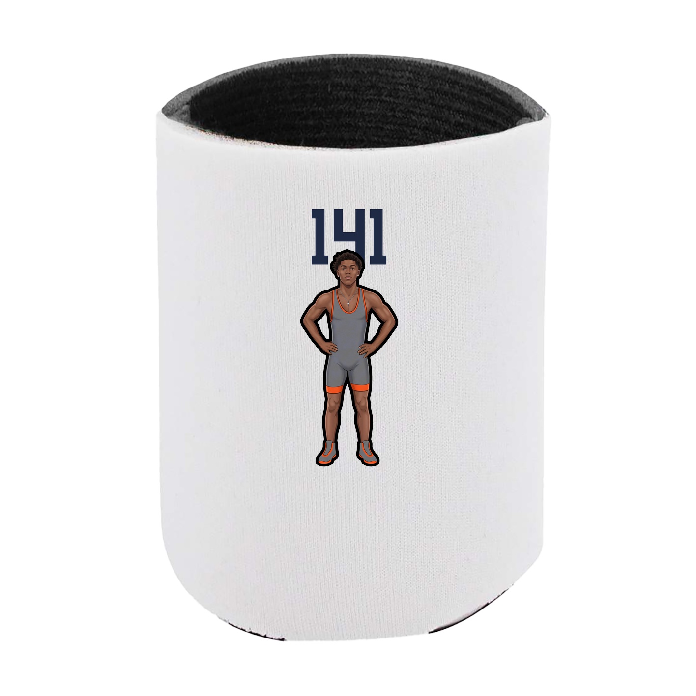 Can Holder — Number Top in White