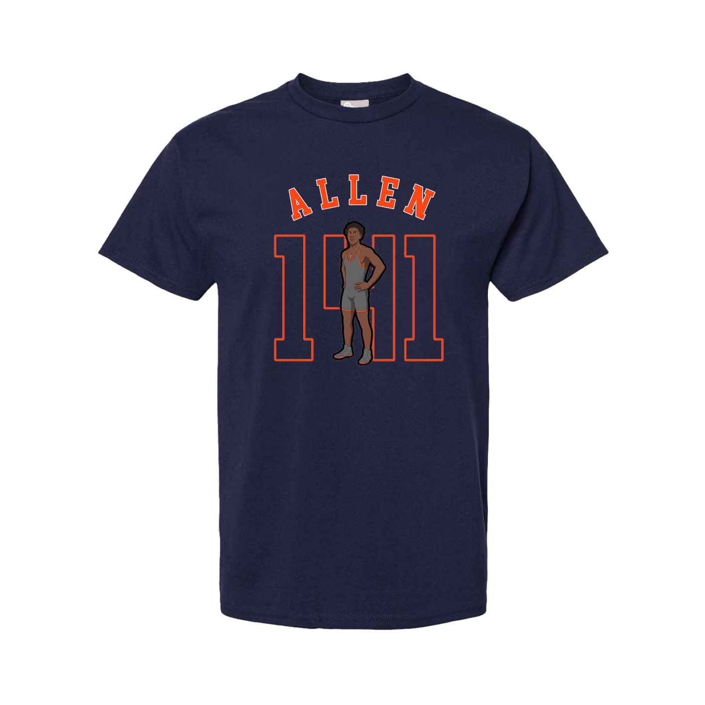 Youth Tee — Shirsey Arch in Navy