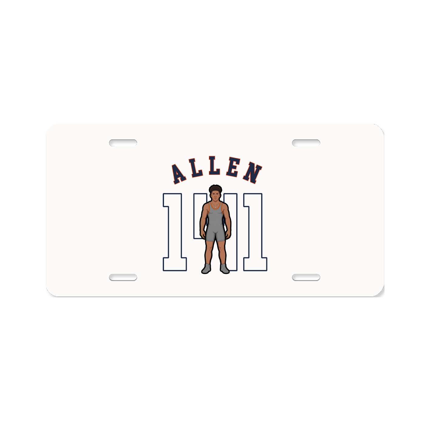 License Plate — Shirsey Arch in Classic