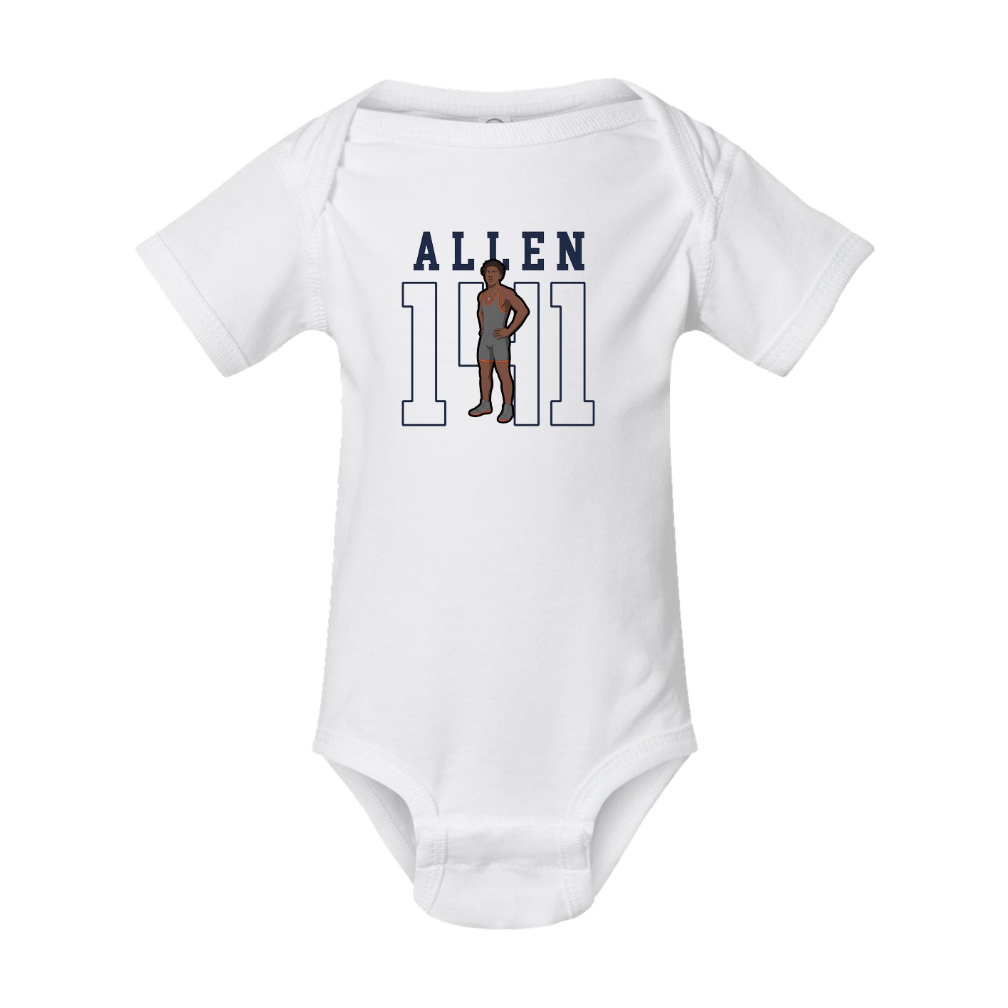 Baby Onesie — Shirsey in White