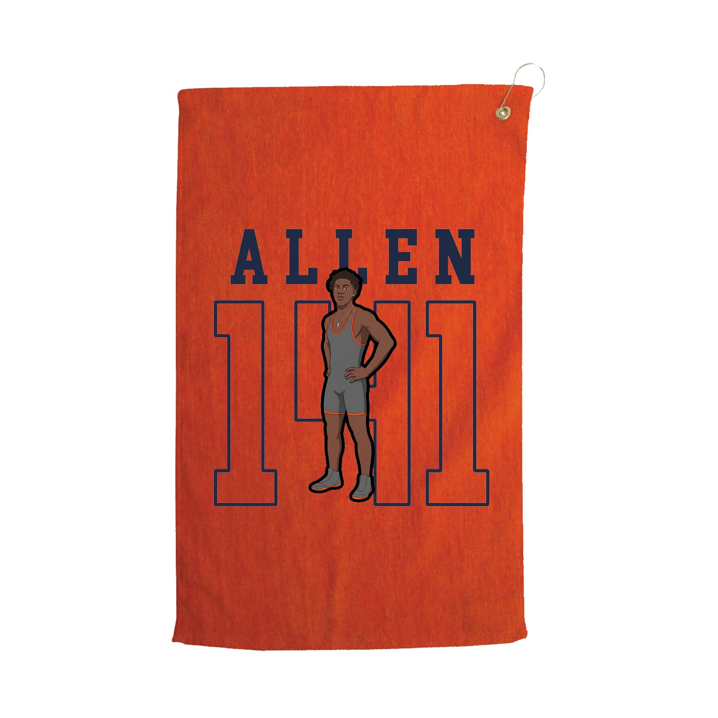 Golf Towel — Shirsey in Orange