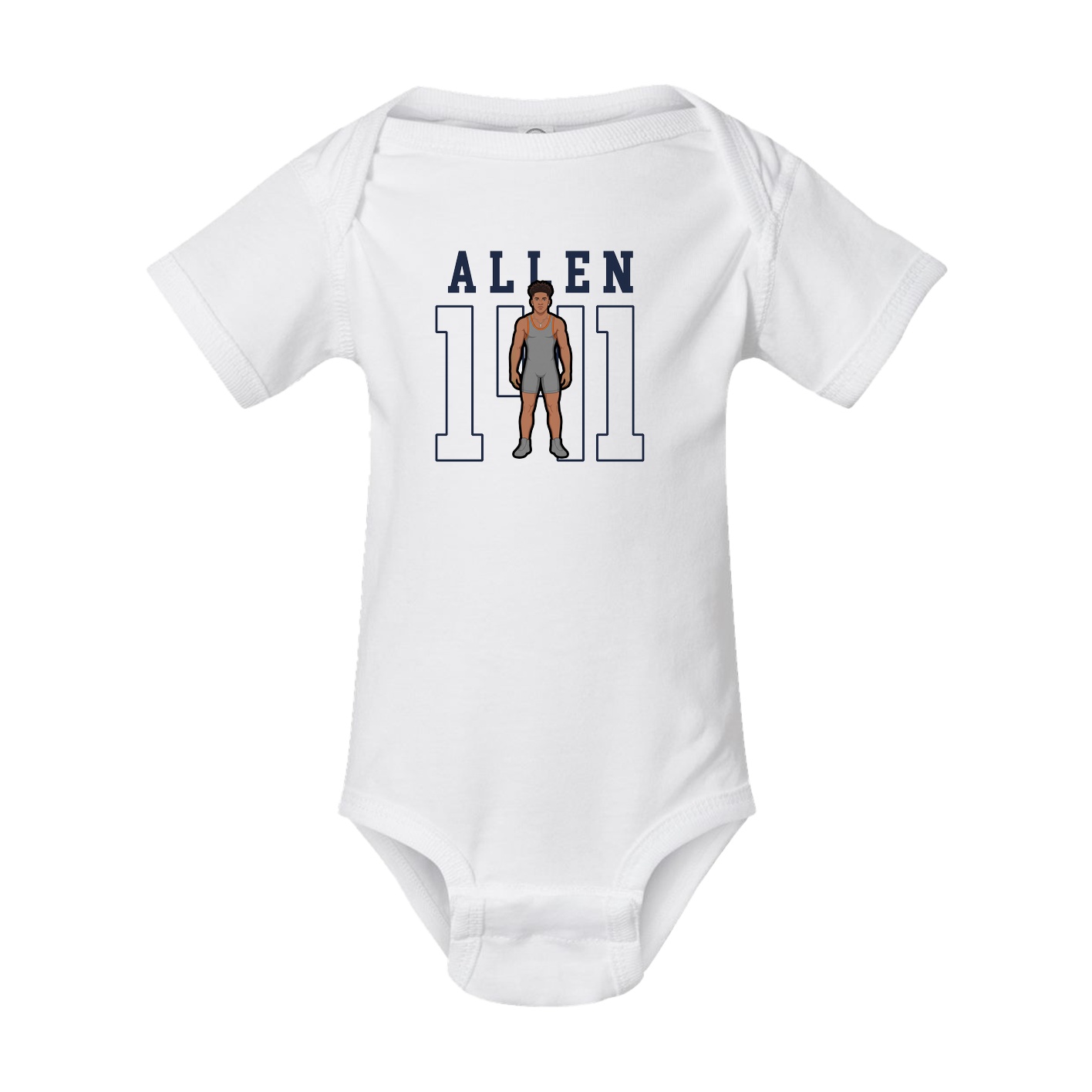 Baby Onesie — Shirsey in White