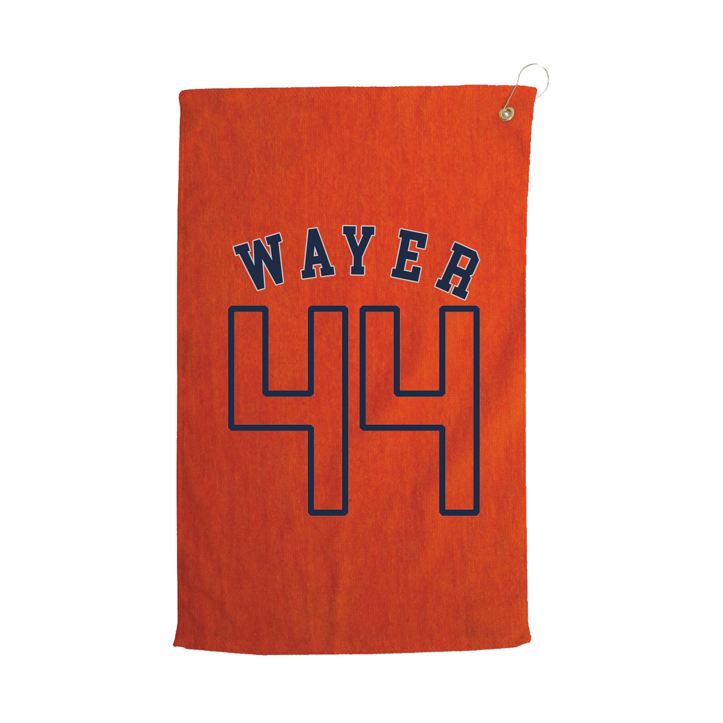 Golf Towel — Shirsey Arch in Orange