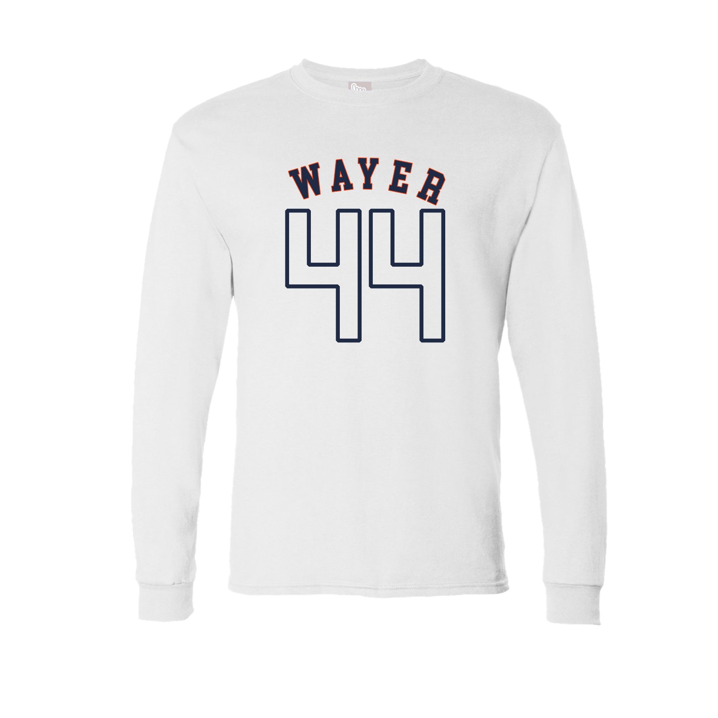 Long Sleeve Tee — Shirsey Arch in White