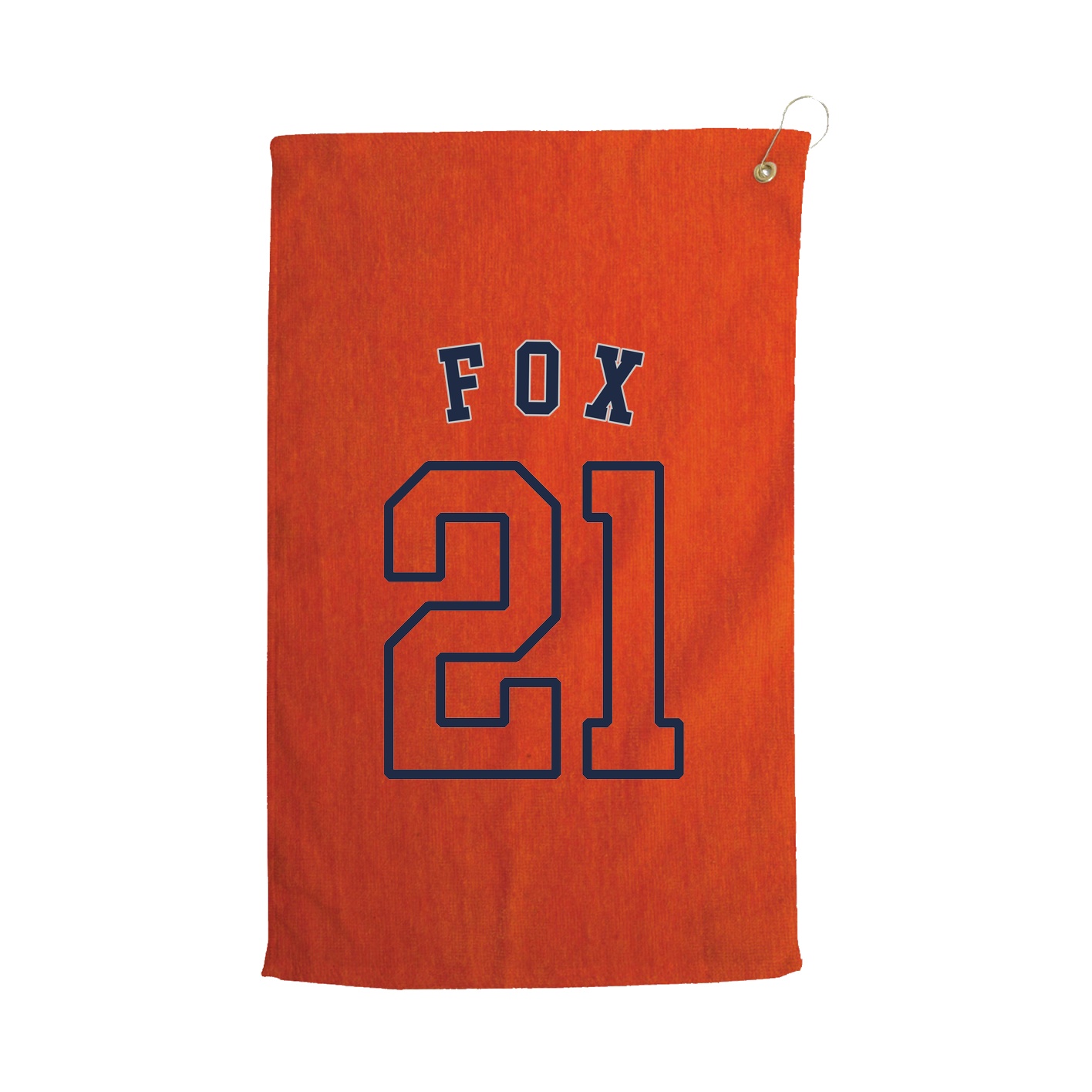 Golf Towel — Shirsey Arch in Orange