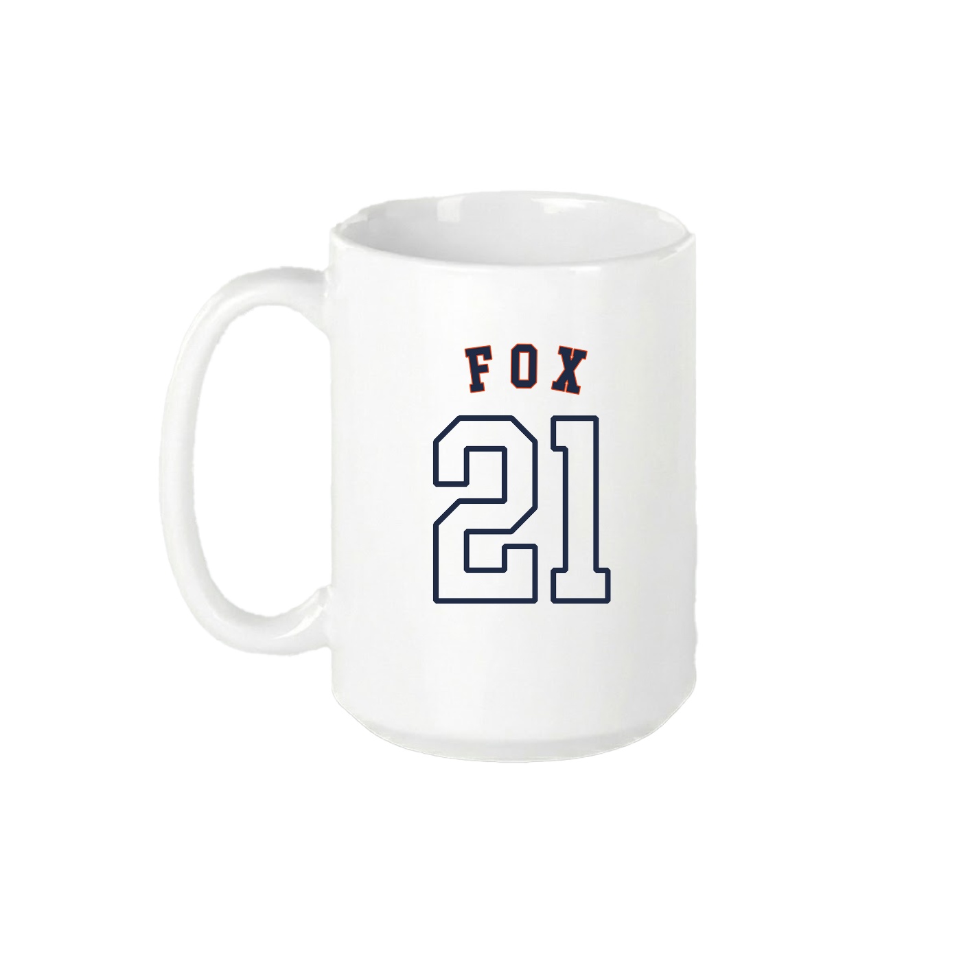 15oz Coffee Mug — Shirsey Arch in White