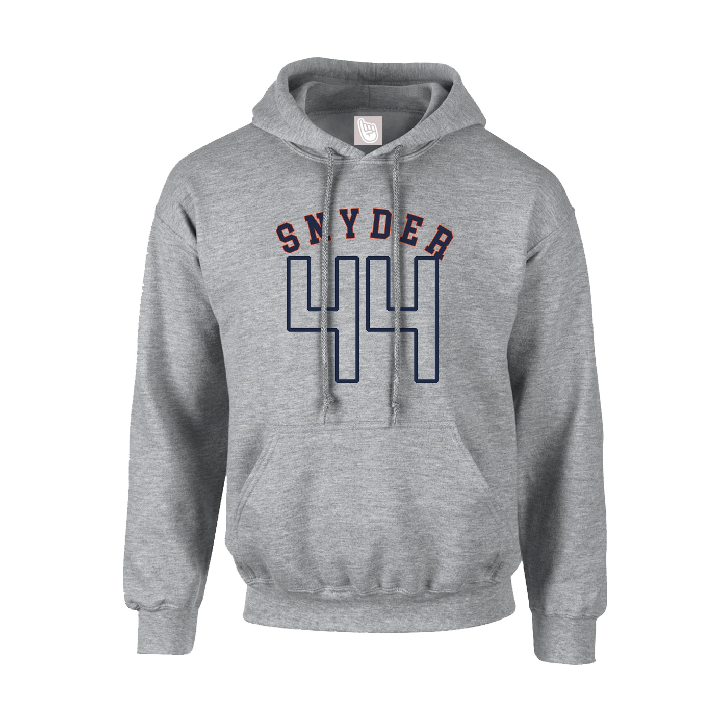 Youth Hoodie — Shirsey Arch in Grey
