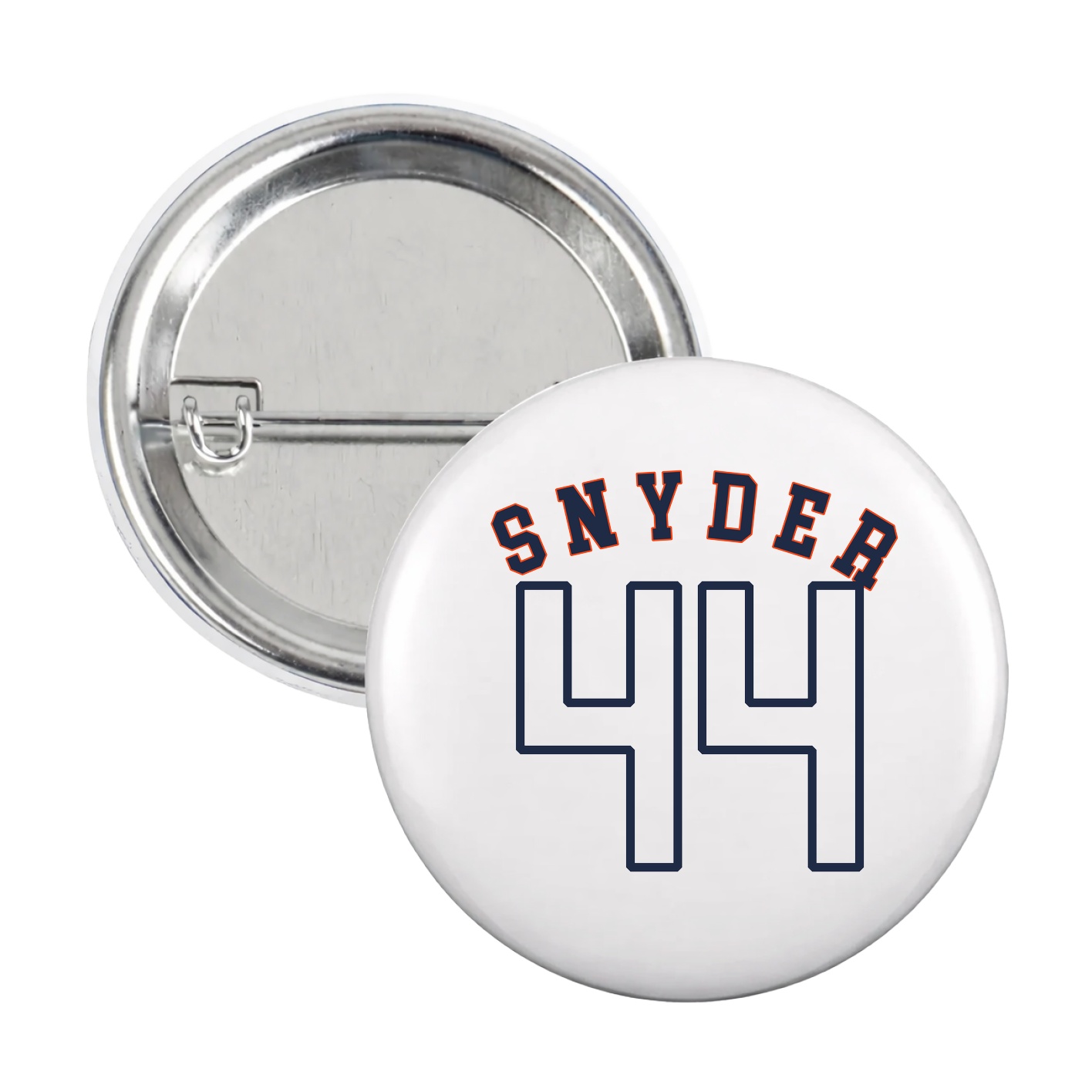 Game Day Button — Shirsey Arch in White