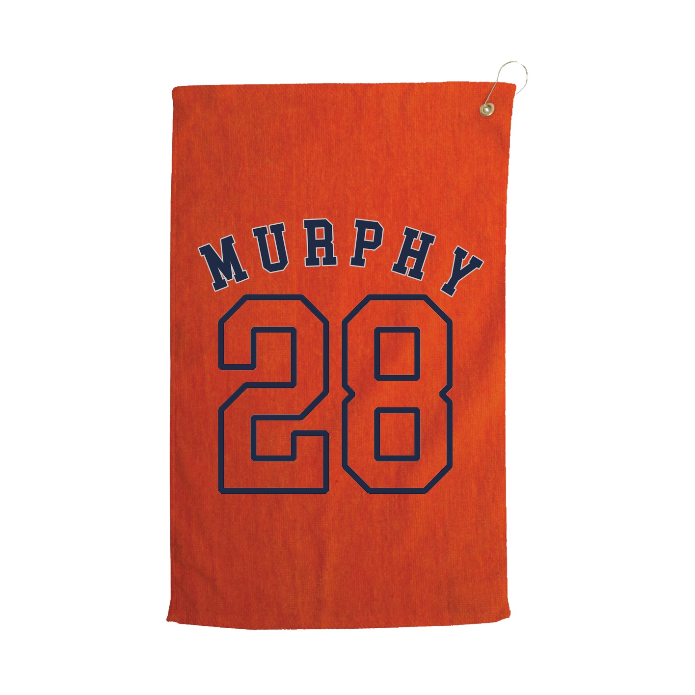Golf Towel — Shirsey Arch in Orange
