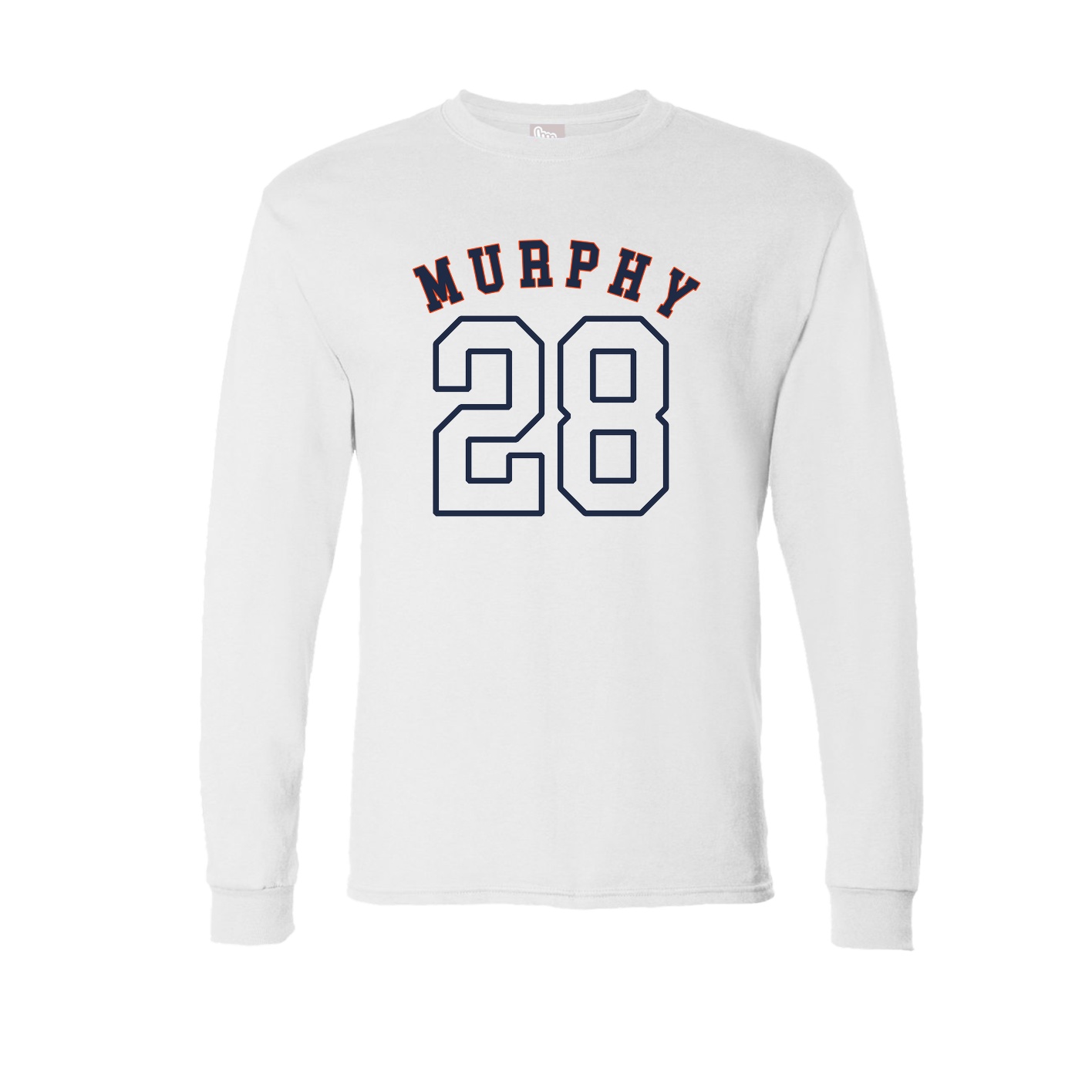 Long Sleeve Tee — Shirsey Arch in White