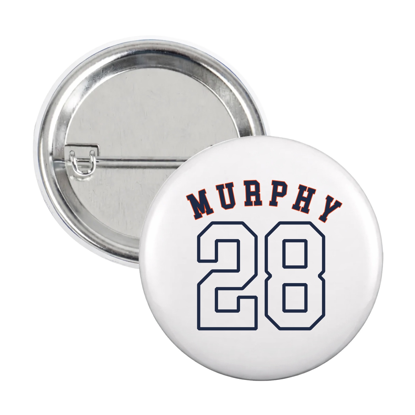 Game Day Button — Shirsey Arch in White