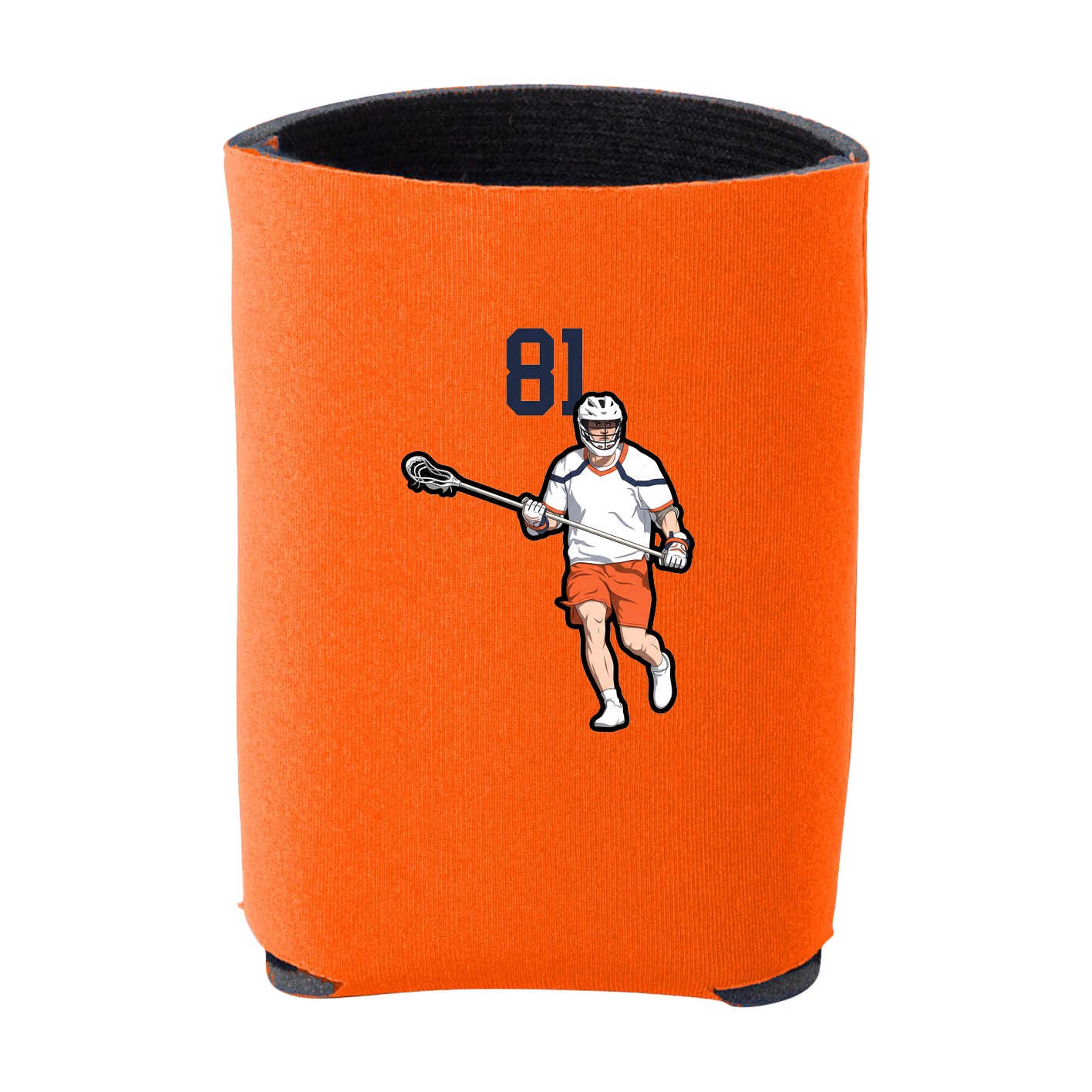 Can Holder — Number Top in Orange